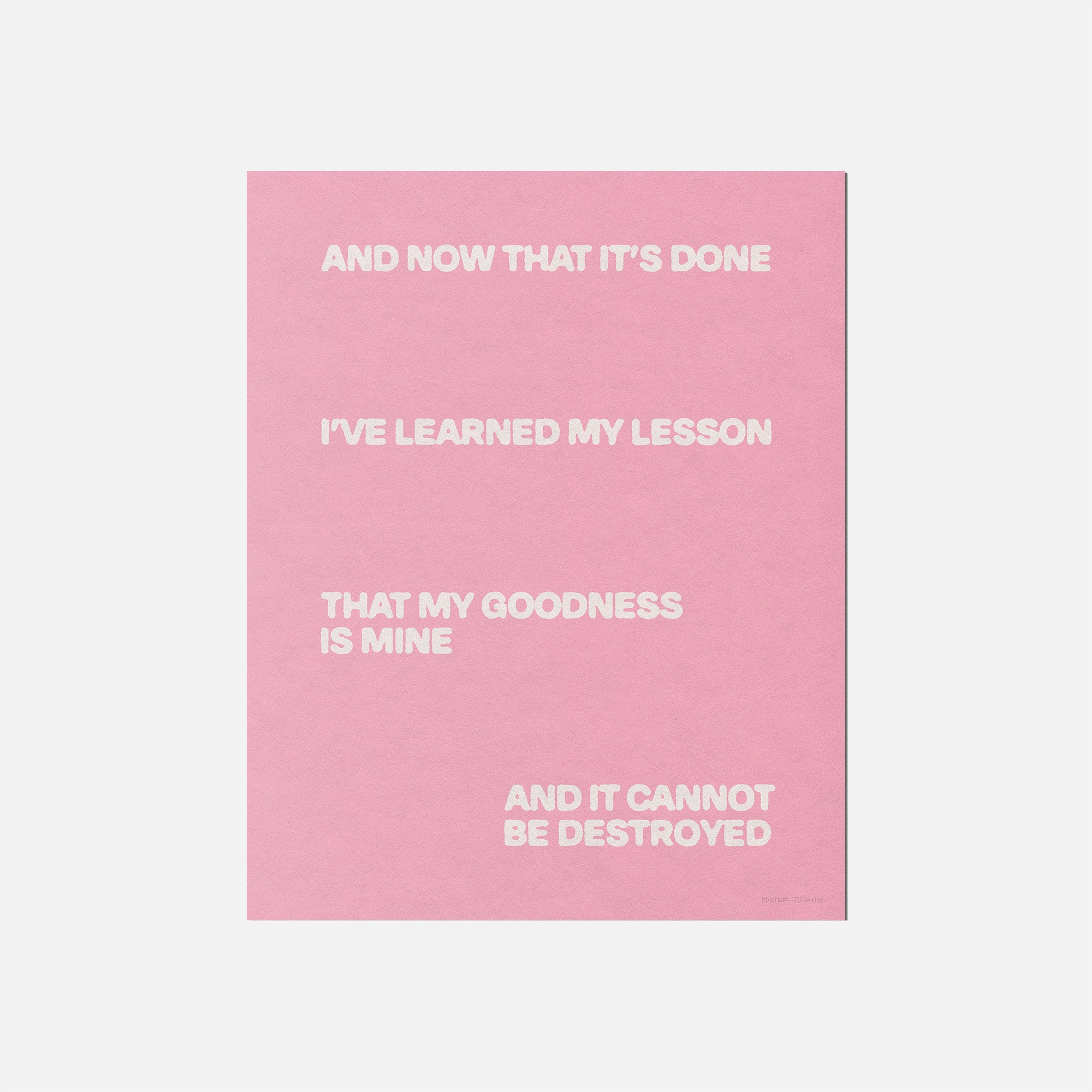 GOODNESS PRINT