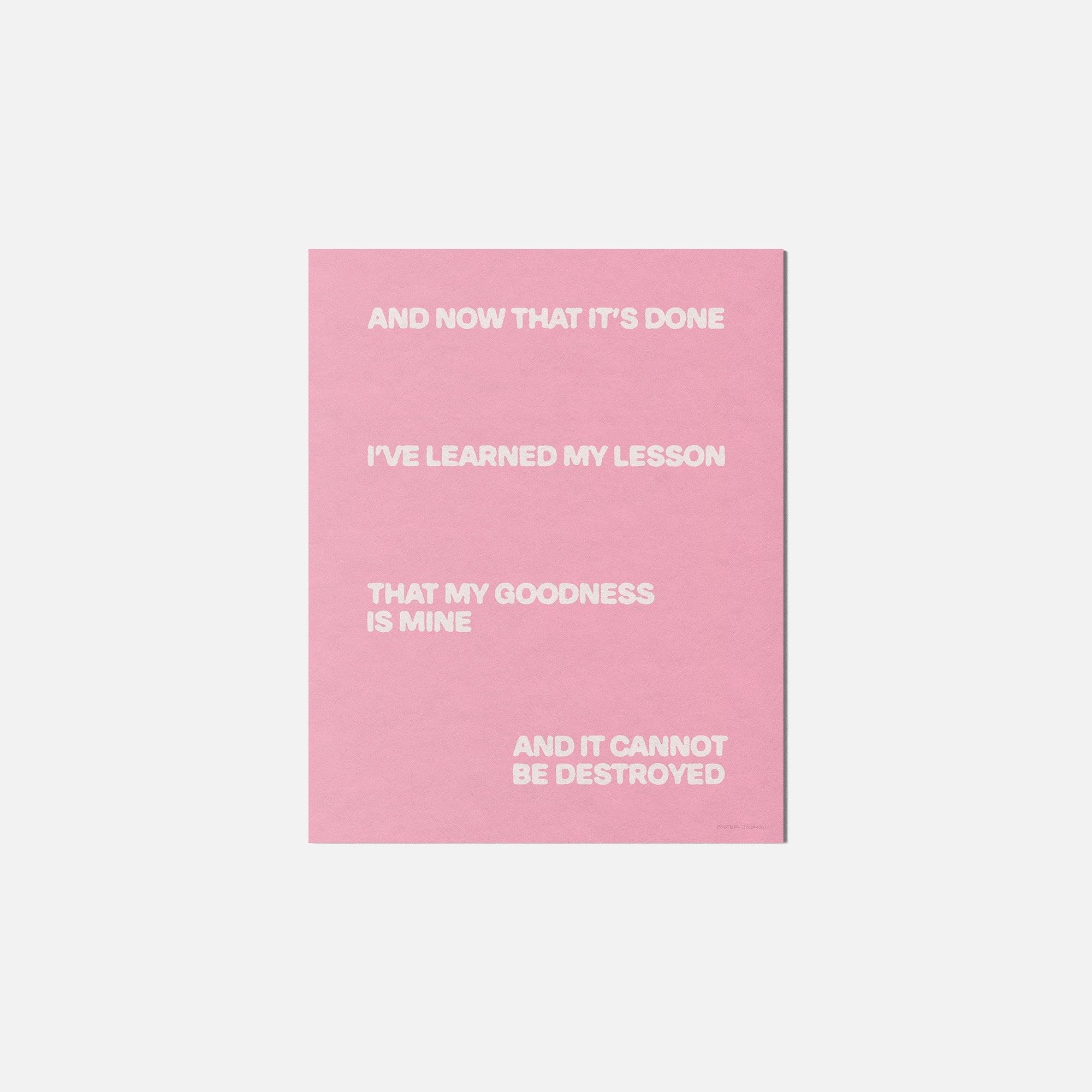 GOODNESS PRINT