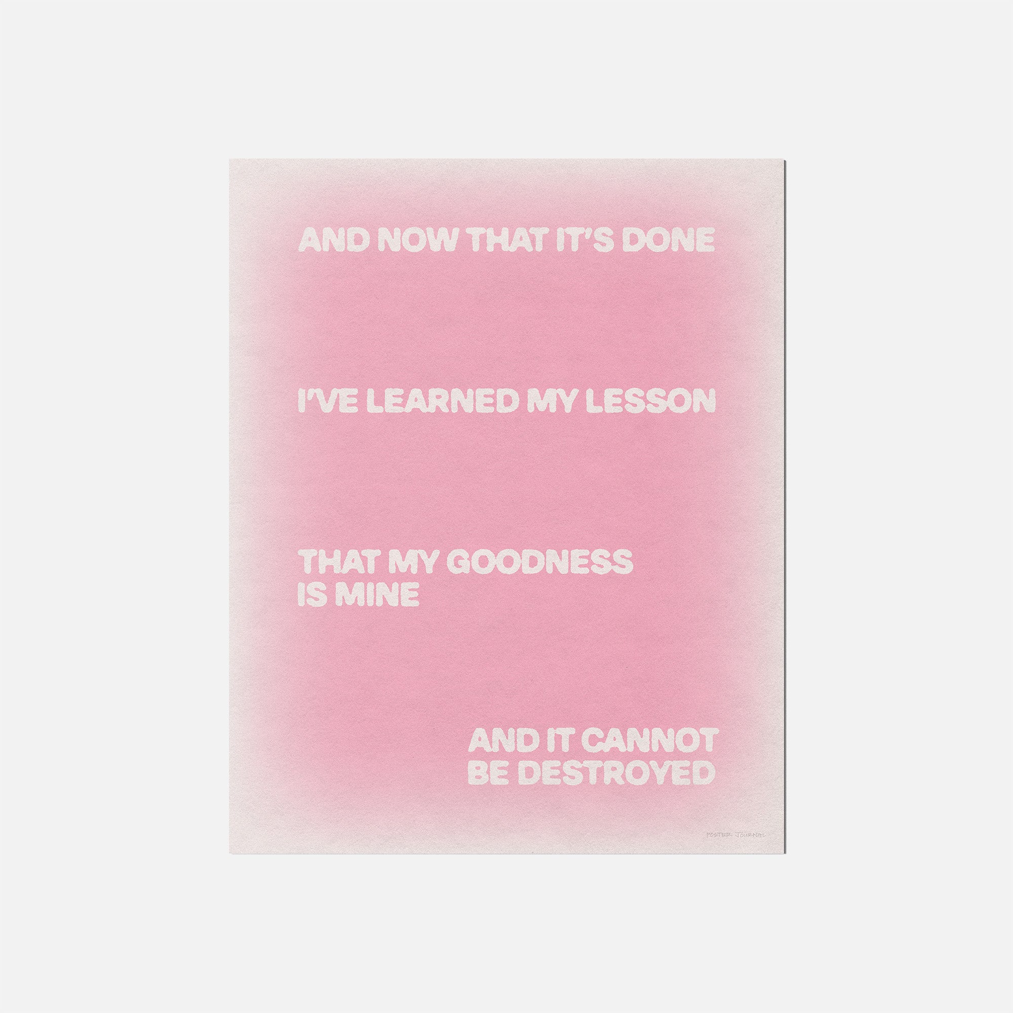 GOODNESS PRINT