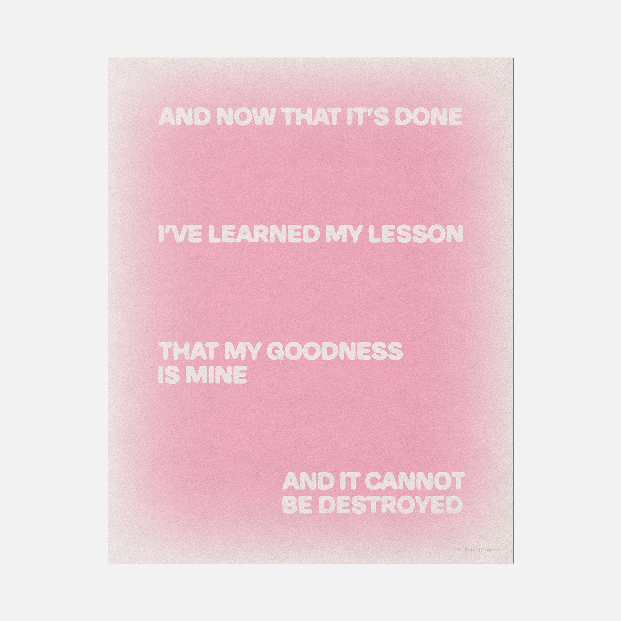 GOODNESS PRINT