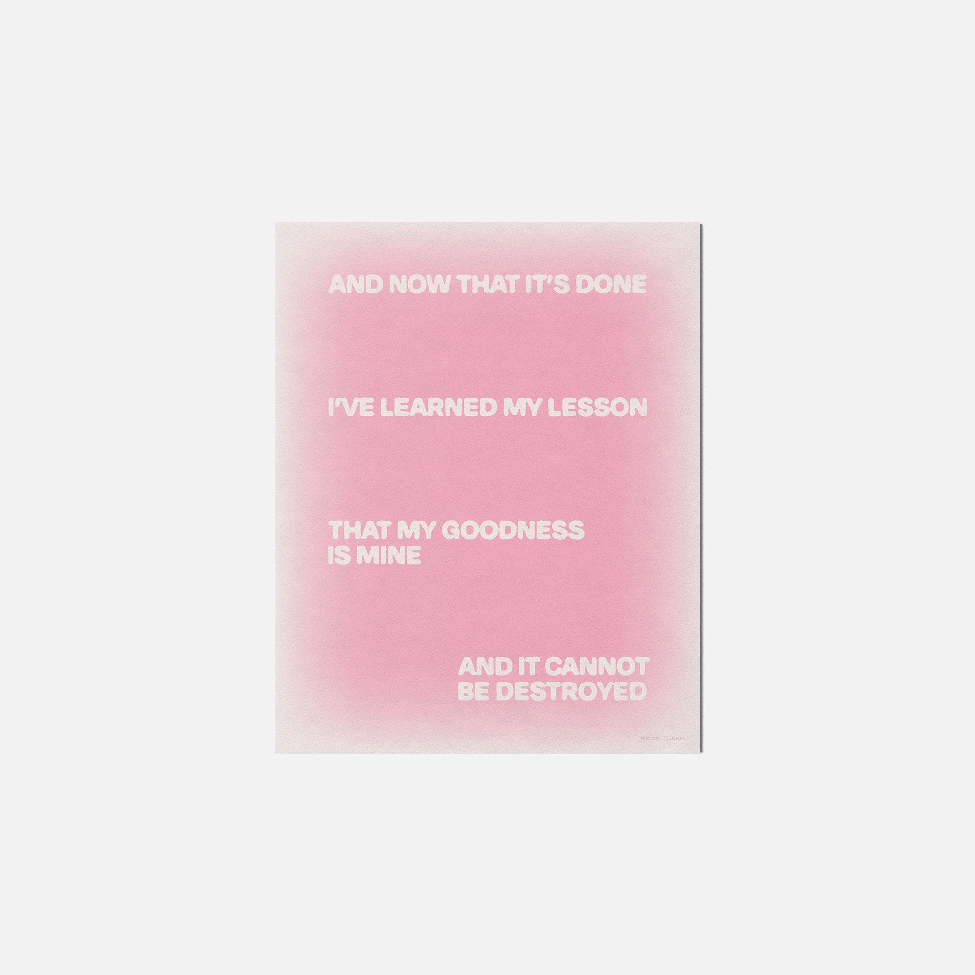 GOODNESS PRINT