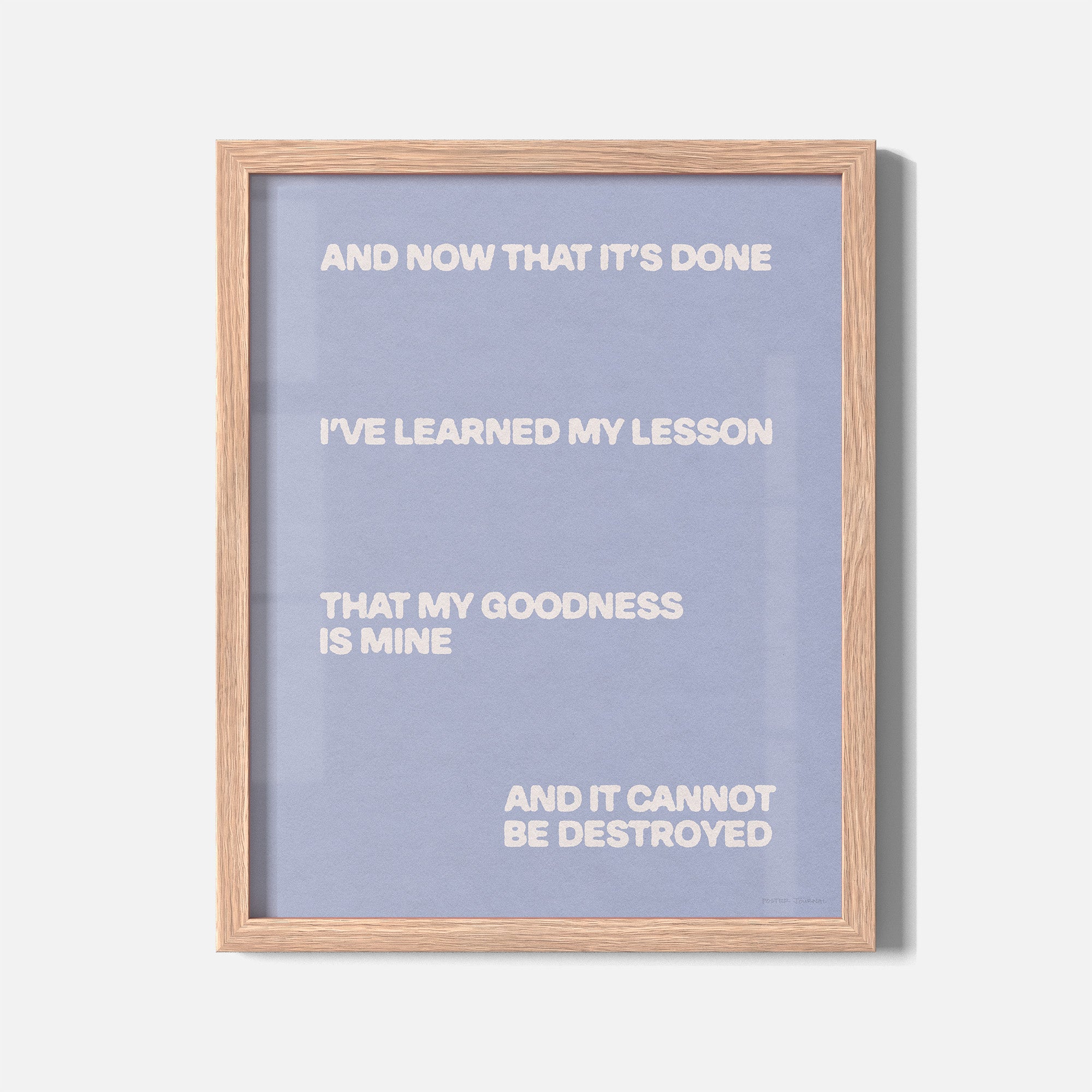 GOODNESS PRINT