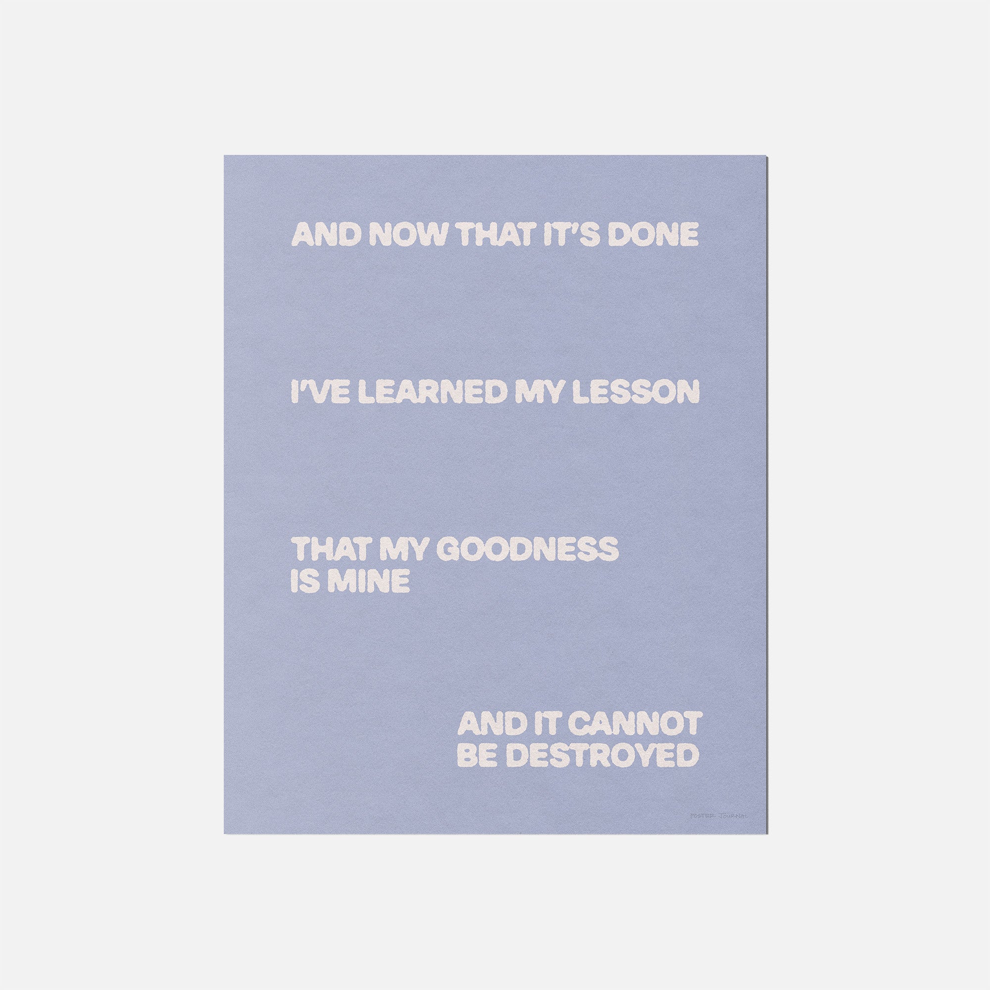 GOODNESS PRINT