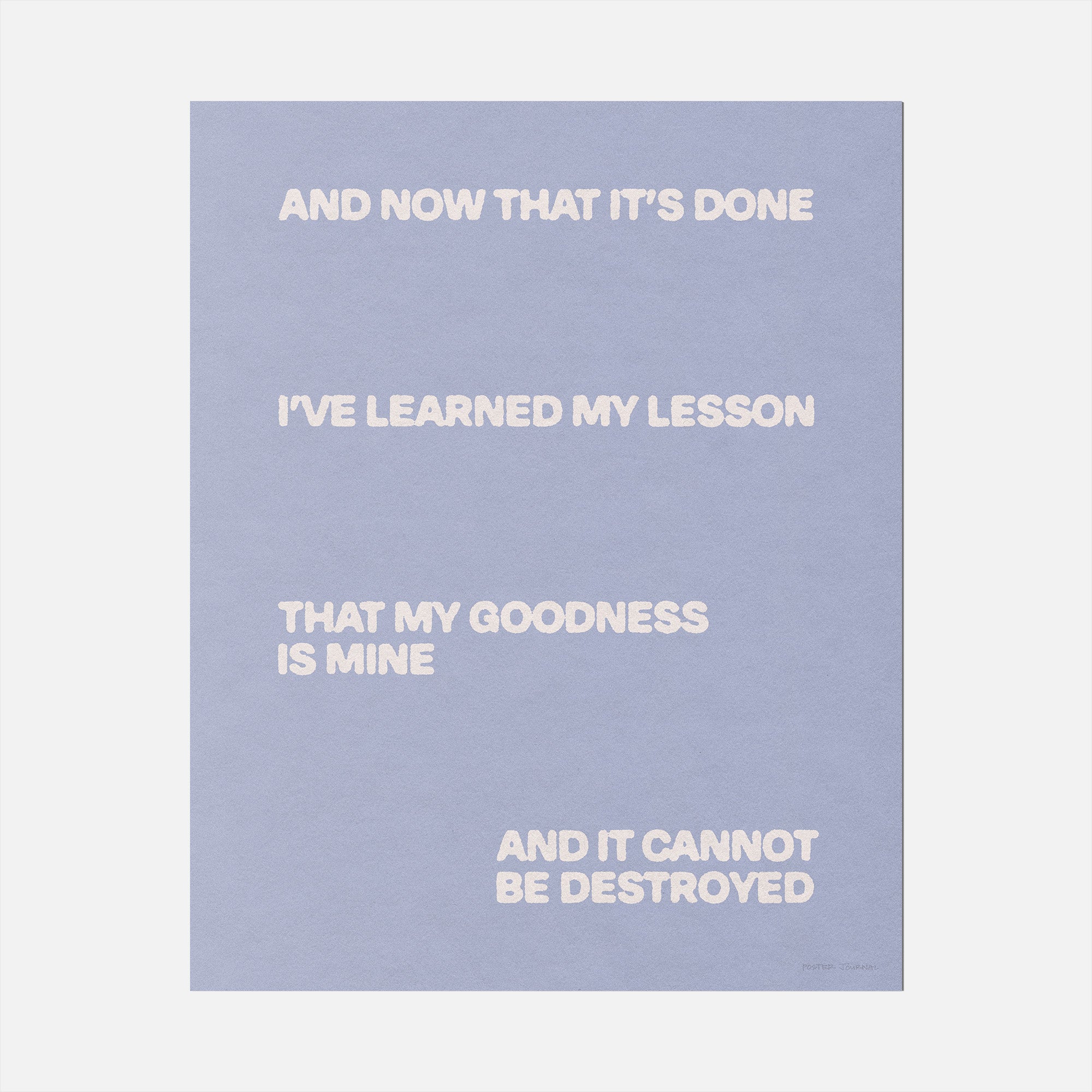 GOODNESS PRINT