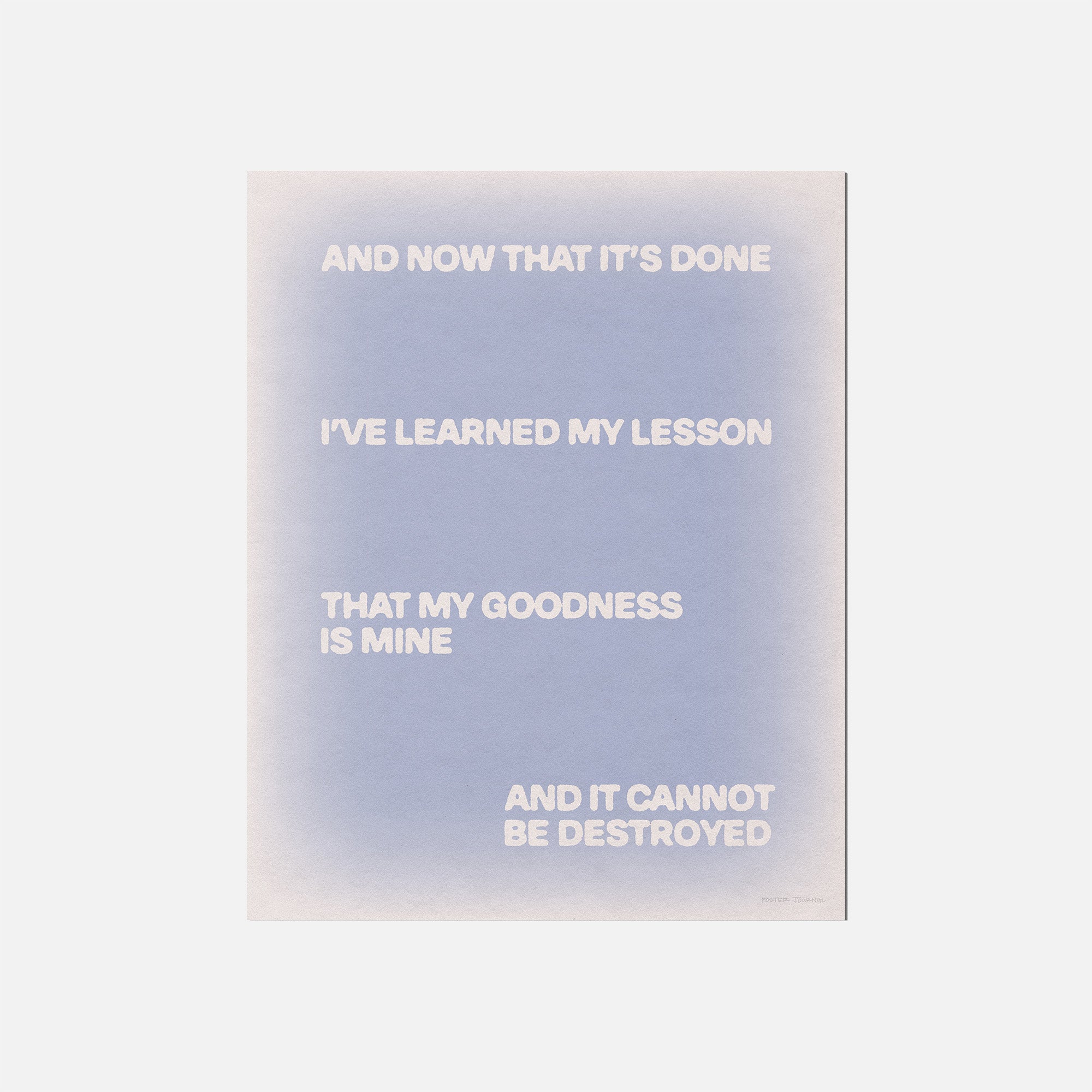GOODNESS PRINT