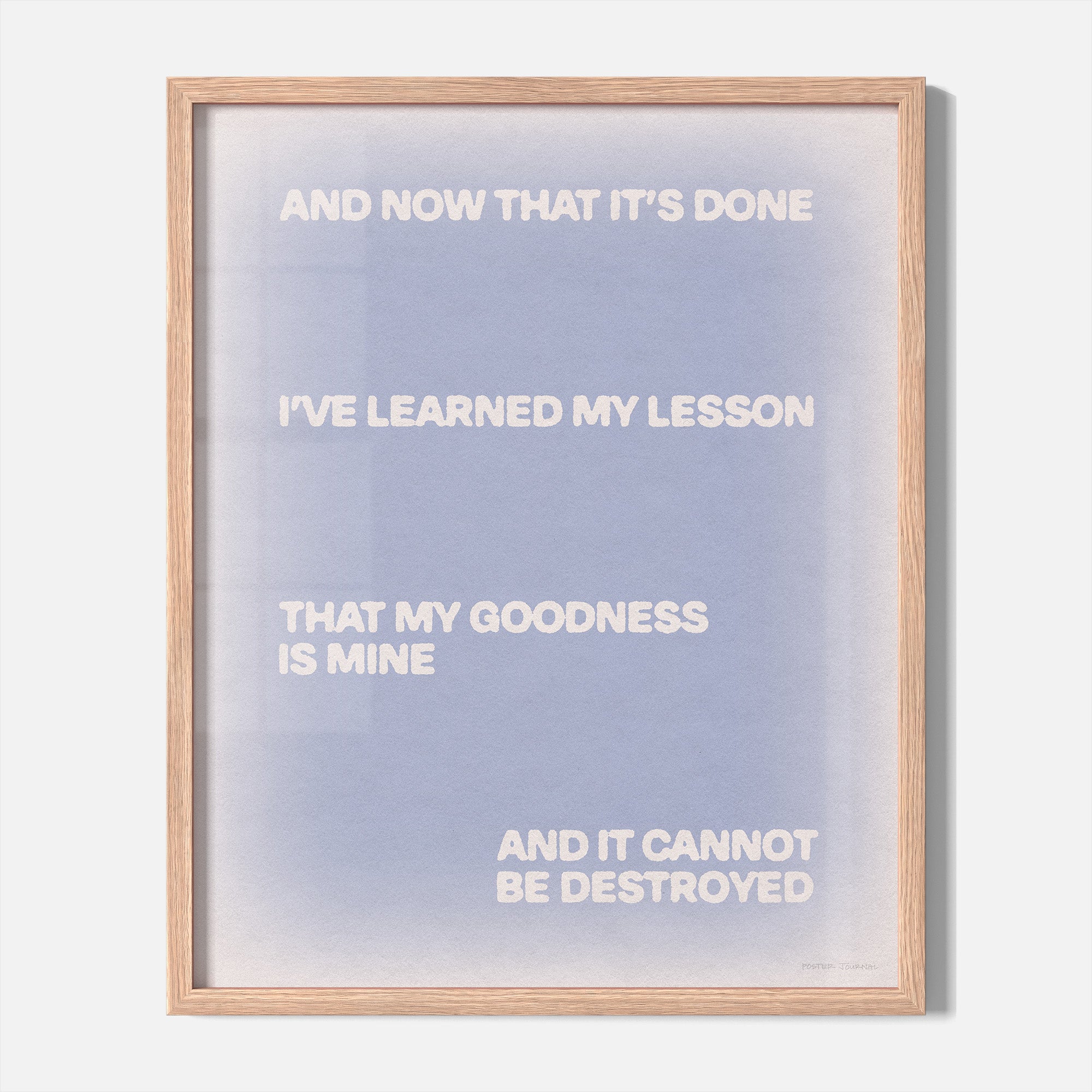 GOODNESS PRINT