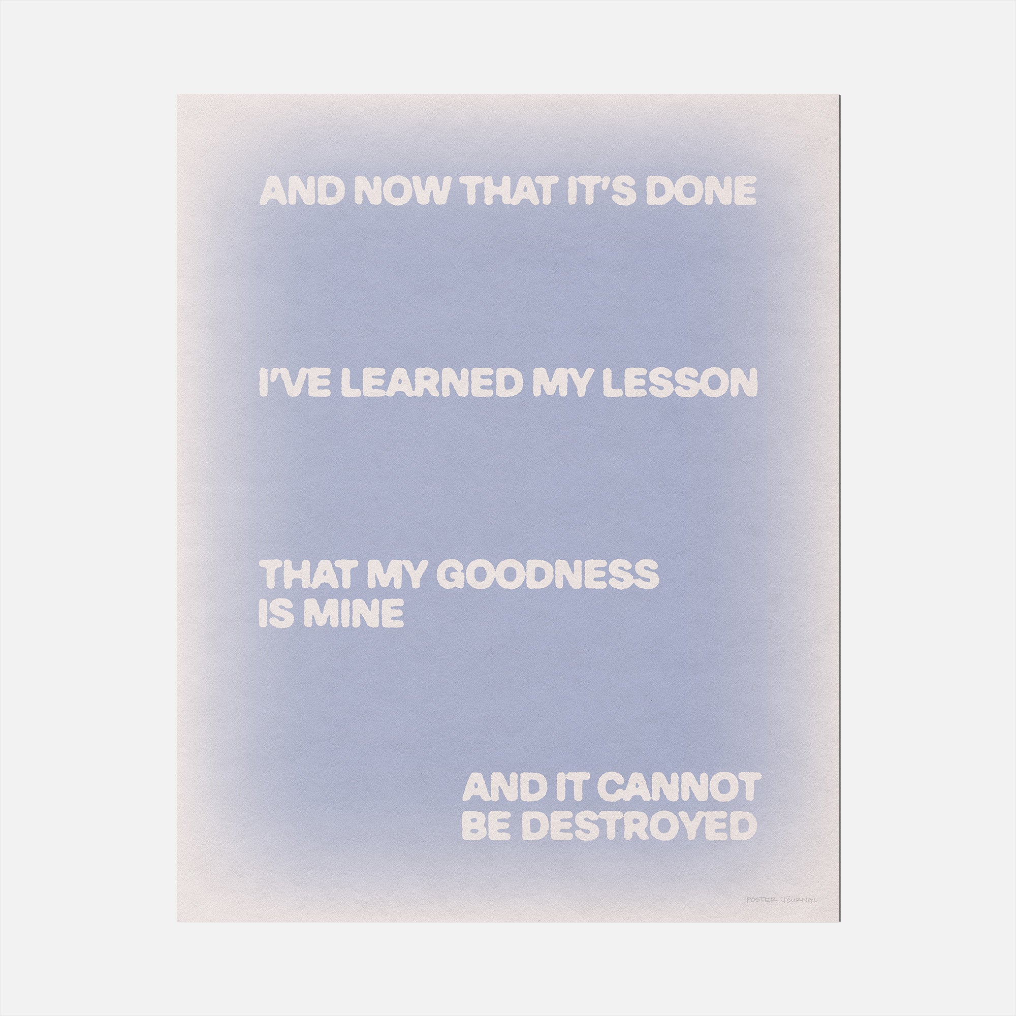 GOODNESS PRINT
