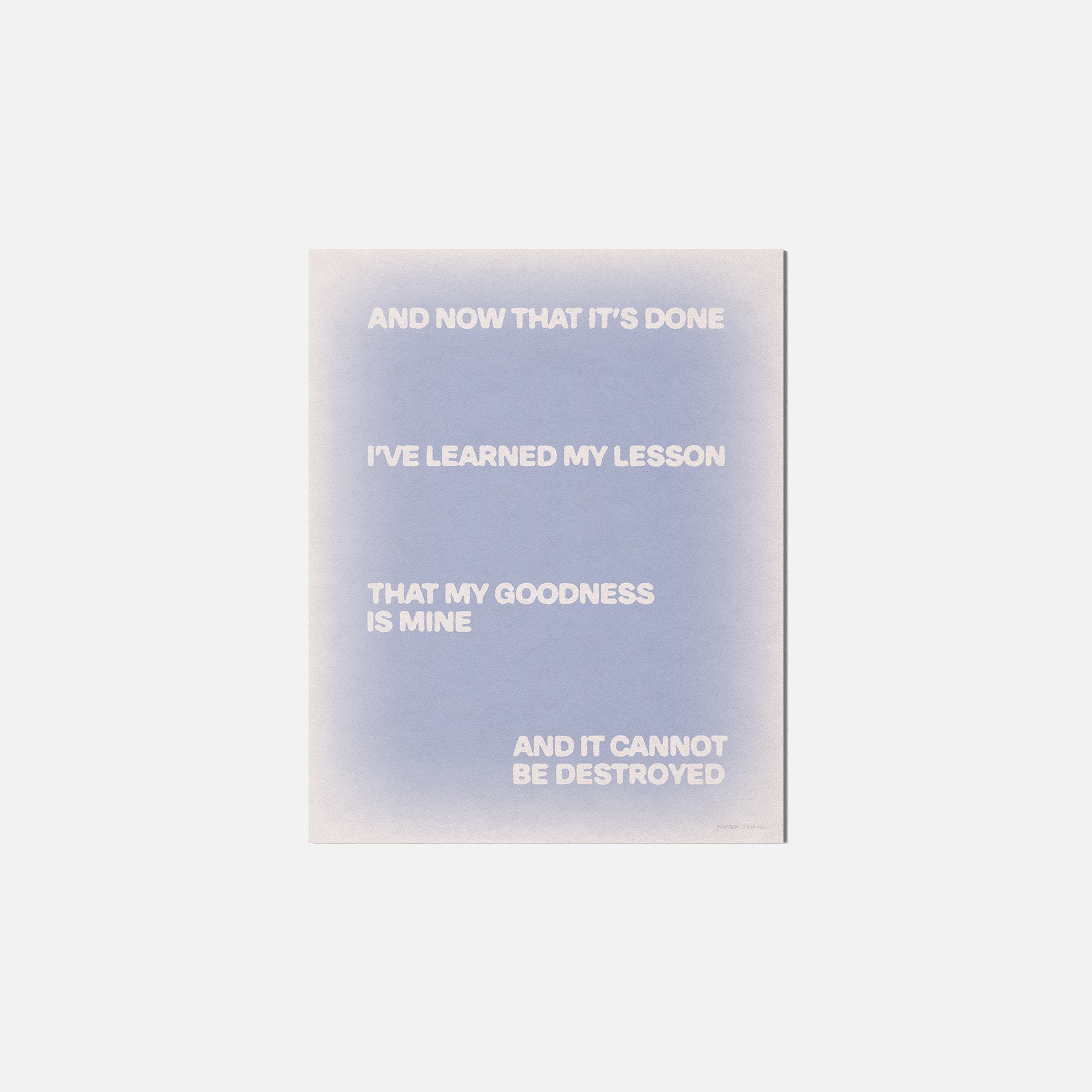 GOODNESS PRINT