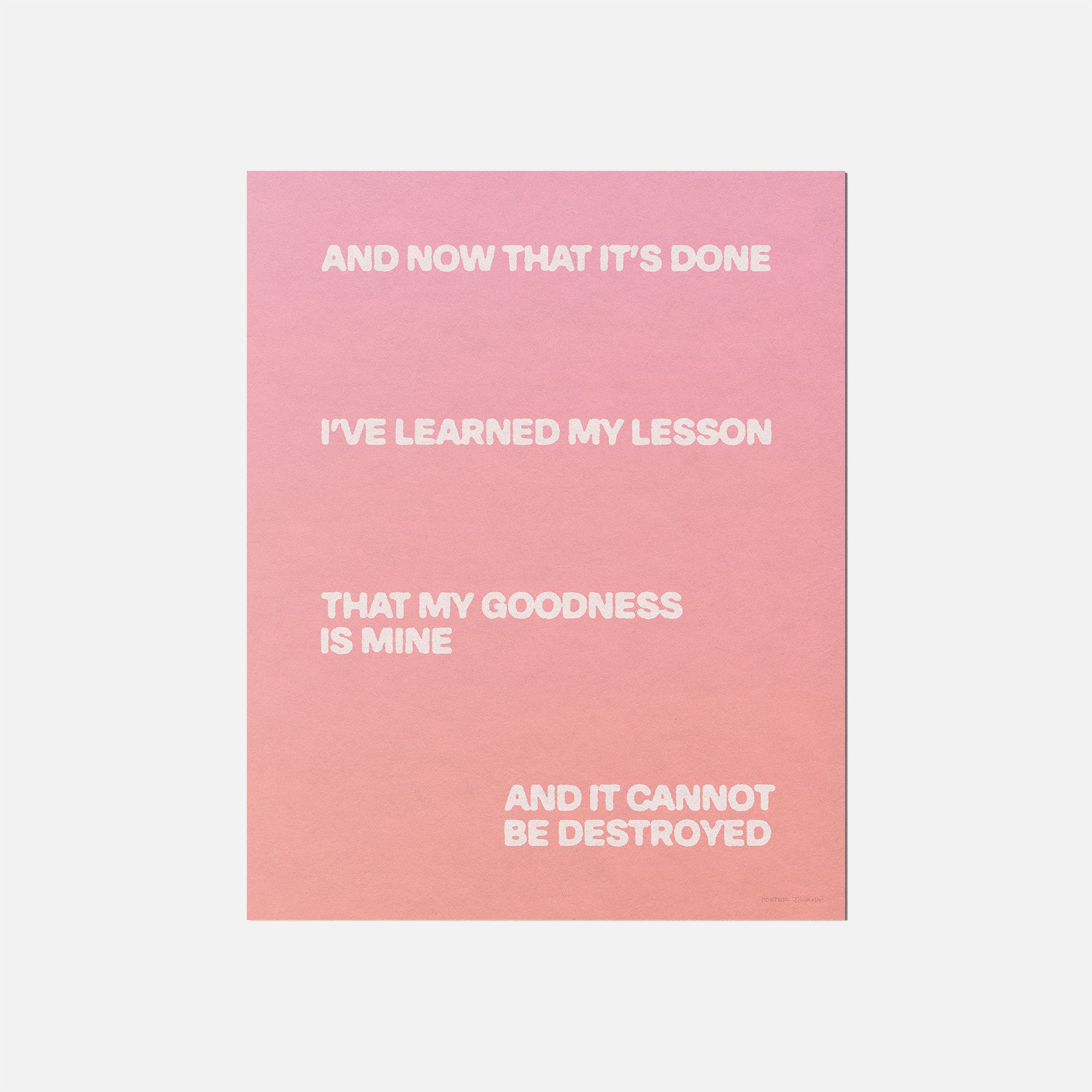 GOODNESS PRINT
