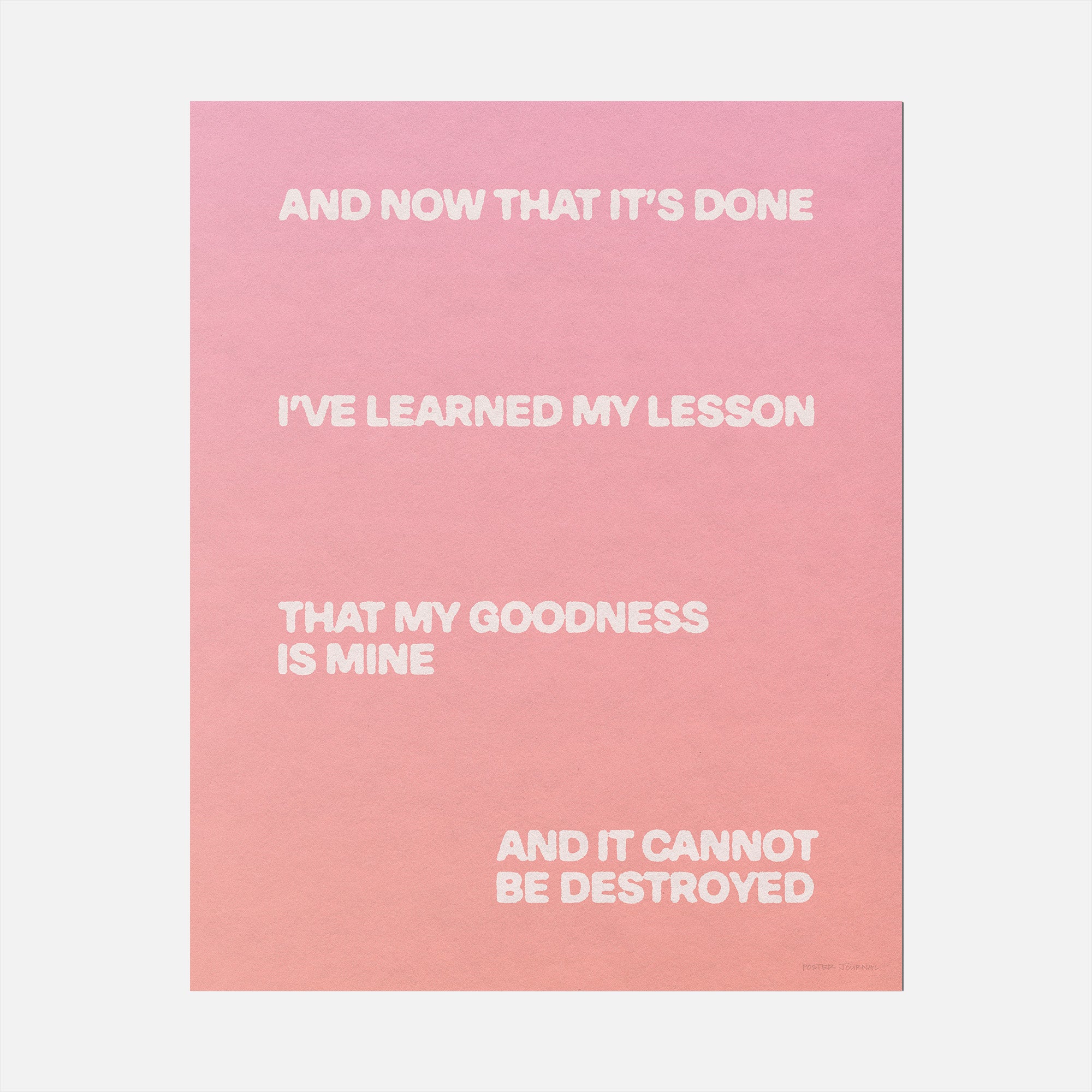 GOODNESS PRINT