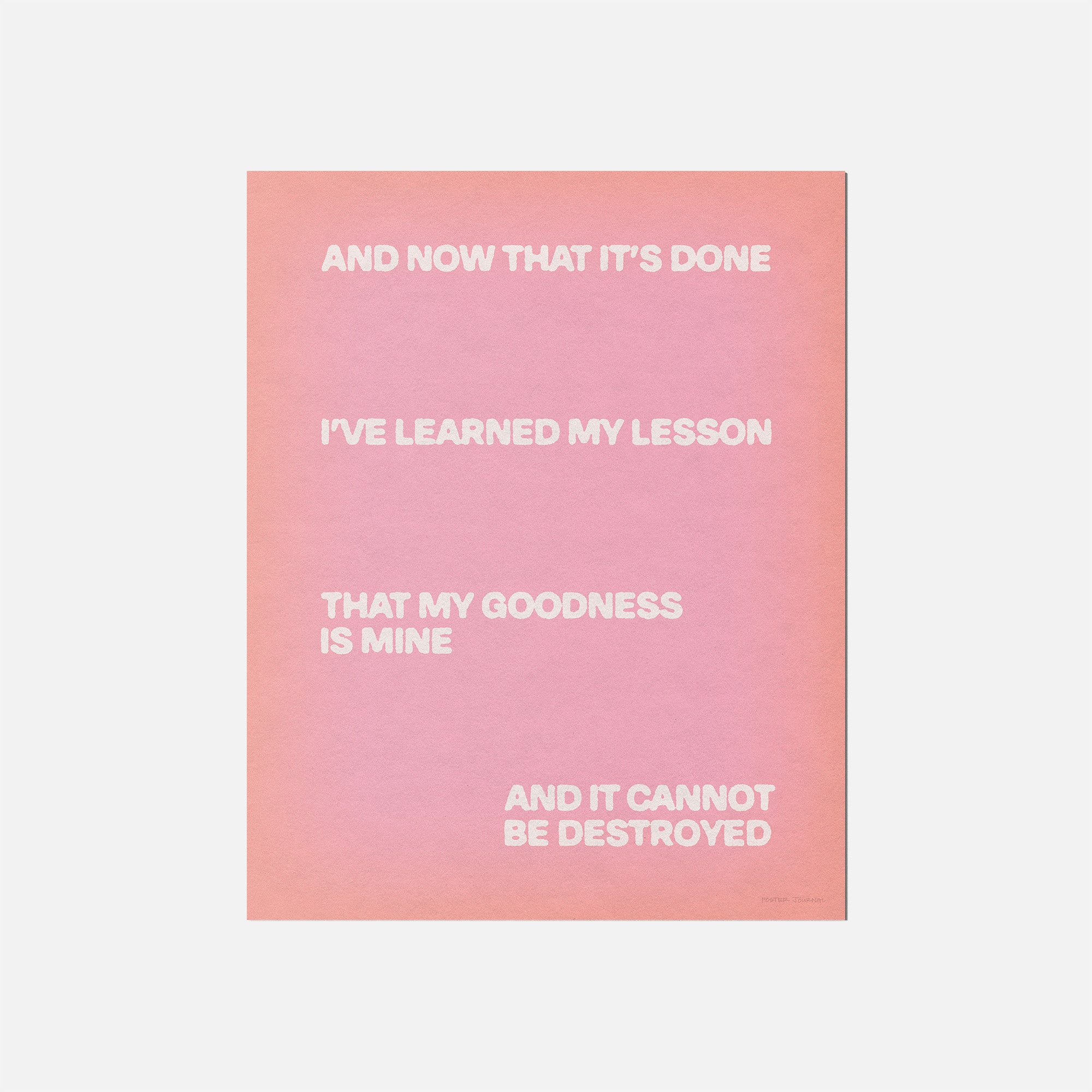 GOODNESS PRINT