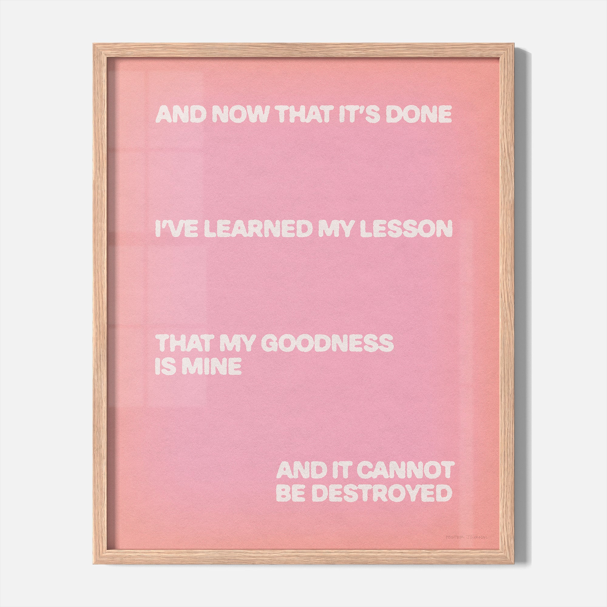 GOODNESS PRINT