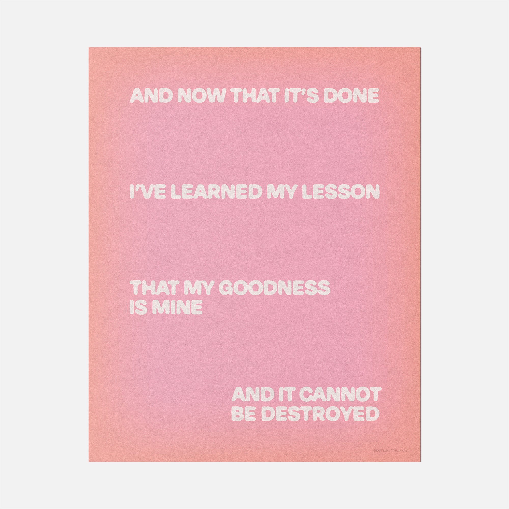 GOODNESS PRINT