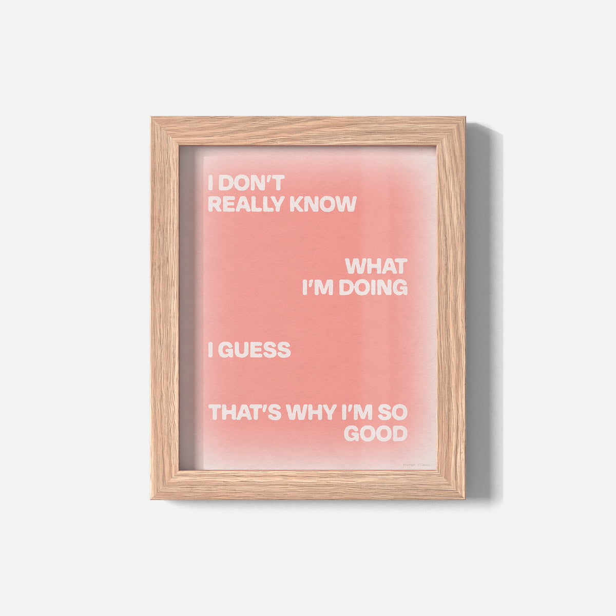 GOOD PRINT
