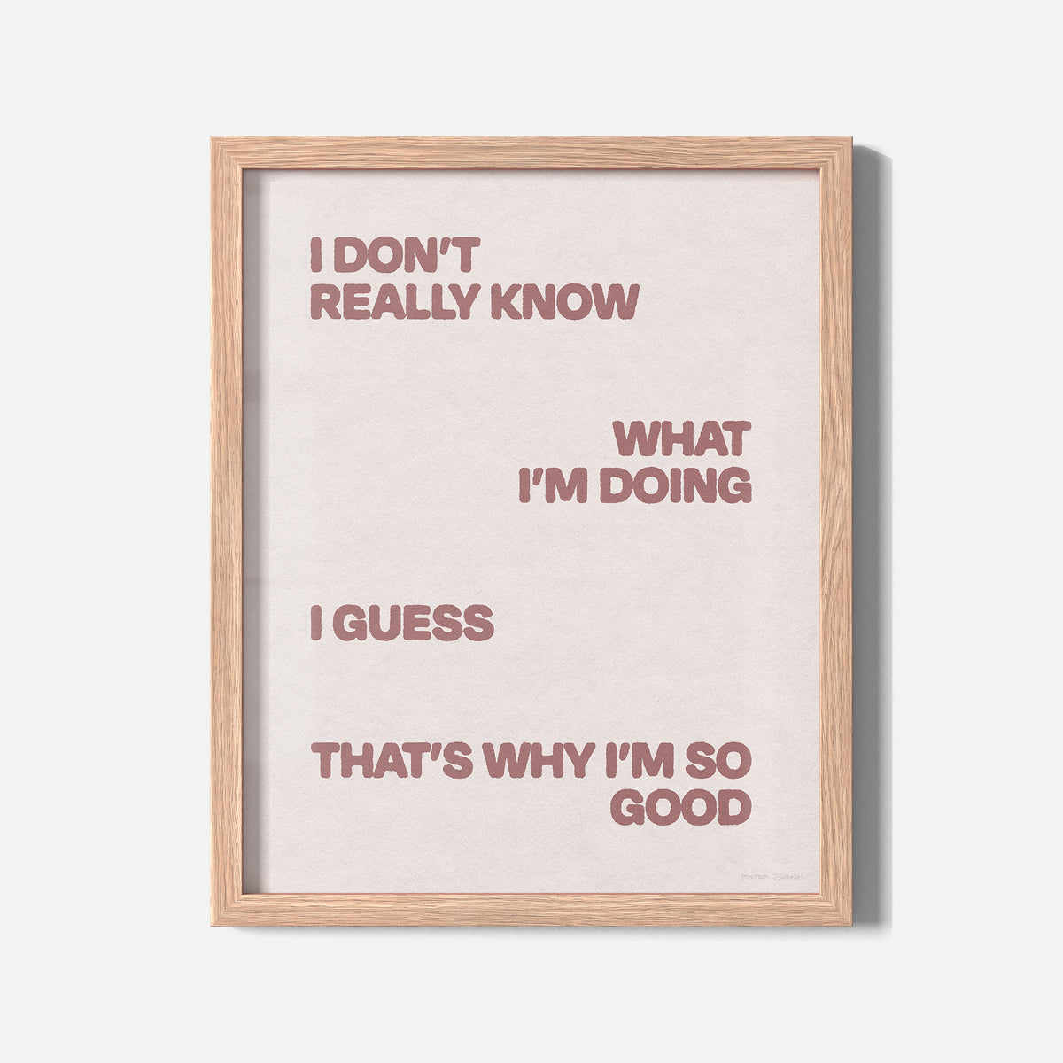 GOOD PRINT