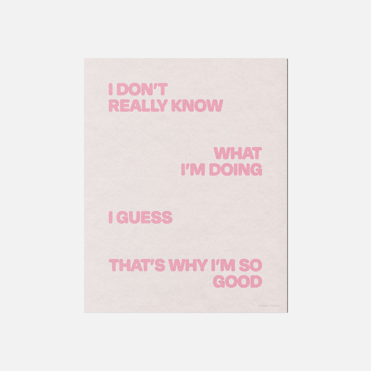 GOOD PRINT