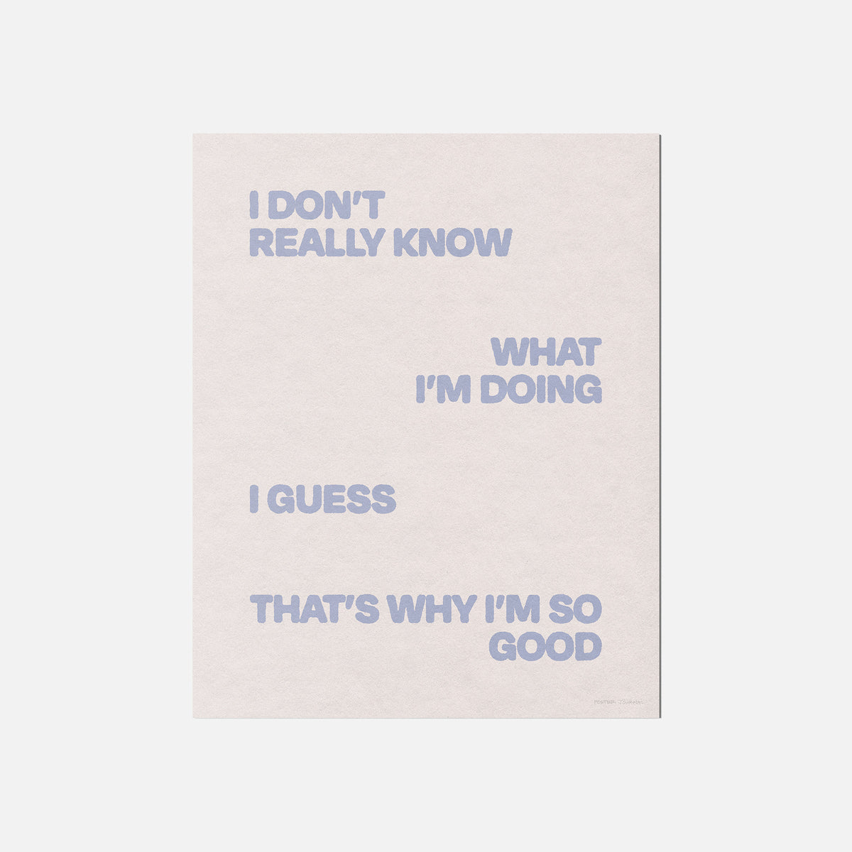 GOOD PRINT