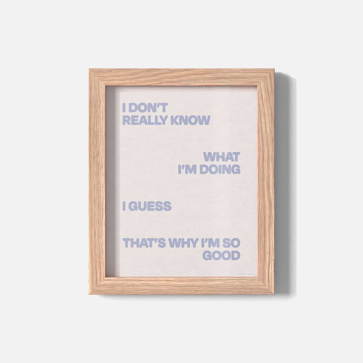 GOOD PRINT