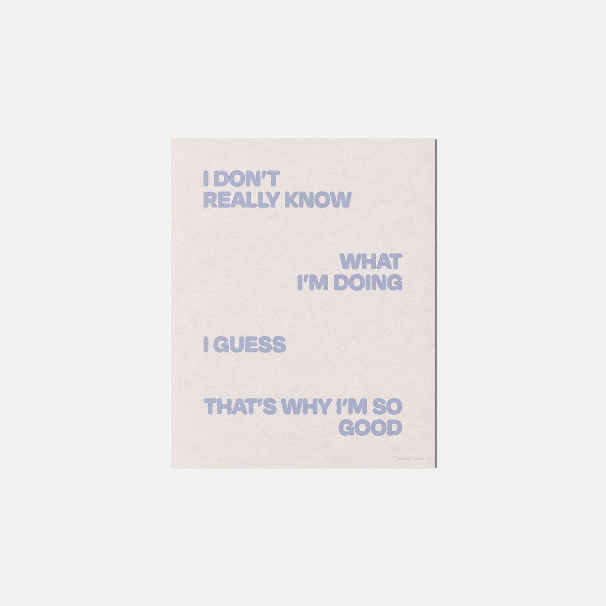 GOOD PRINT