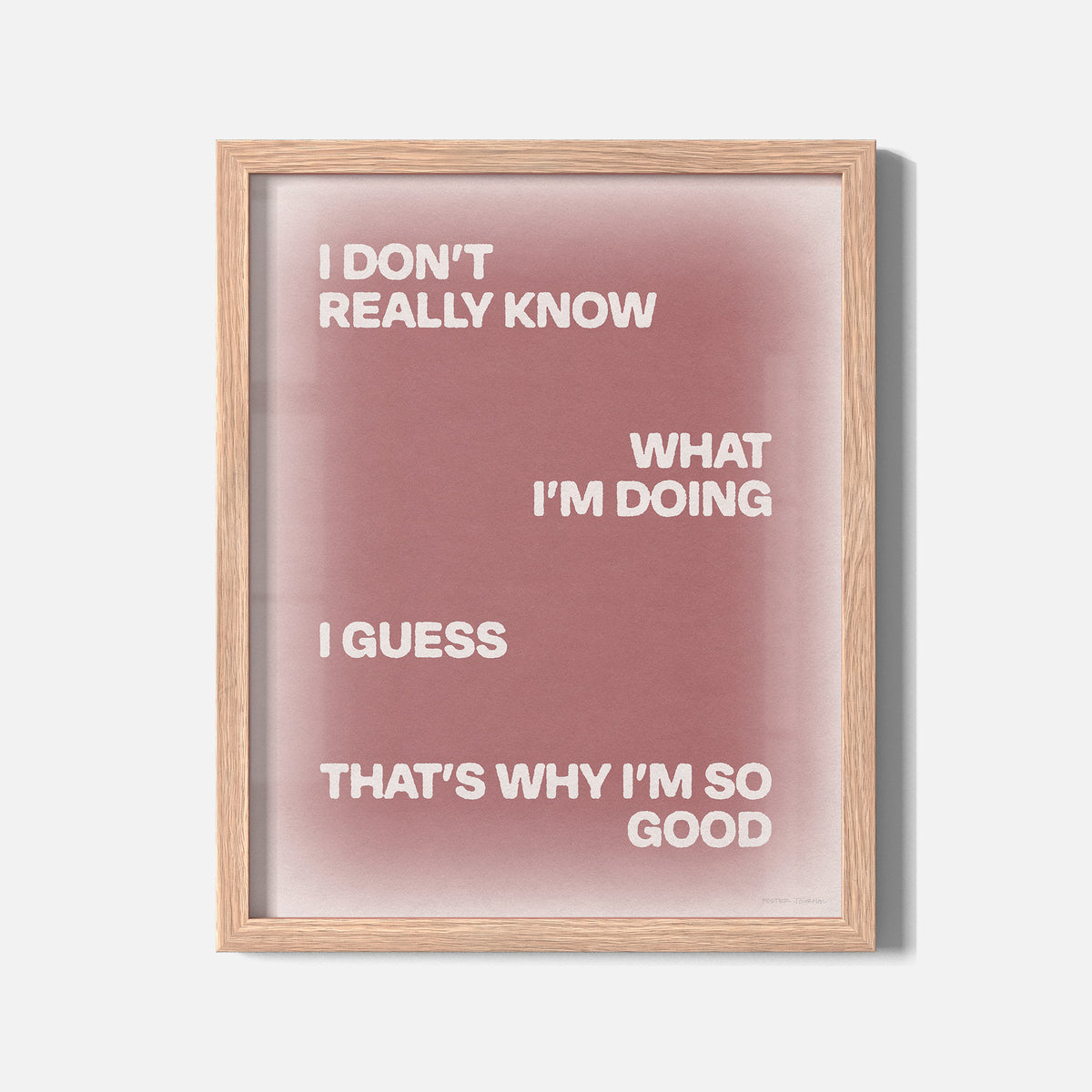 GOOD PRINT