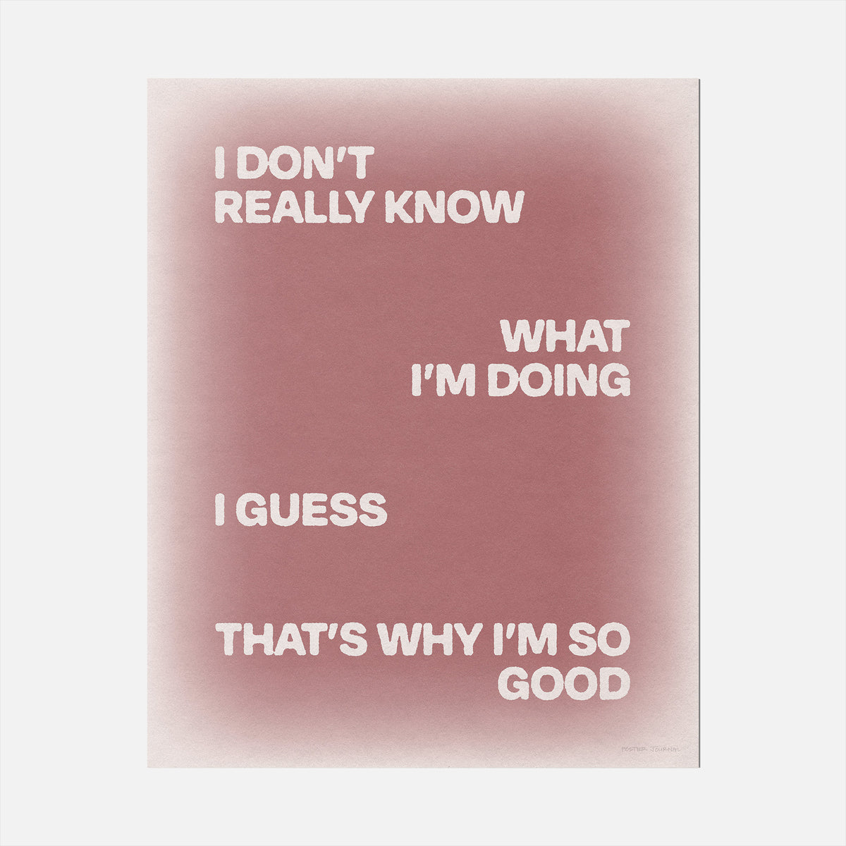 GOOD PRINT