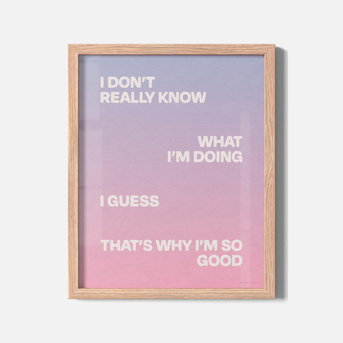 GOOD PRINT
