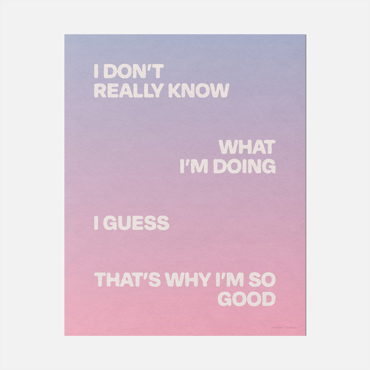 GOOD PRINT