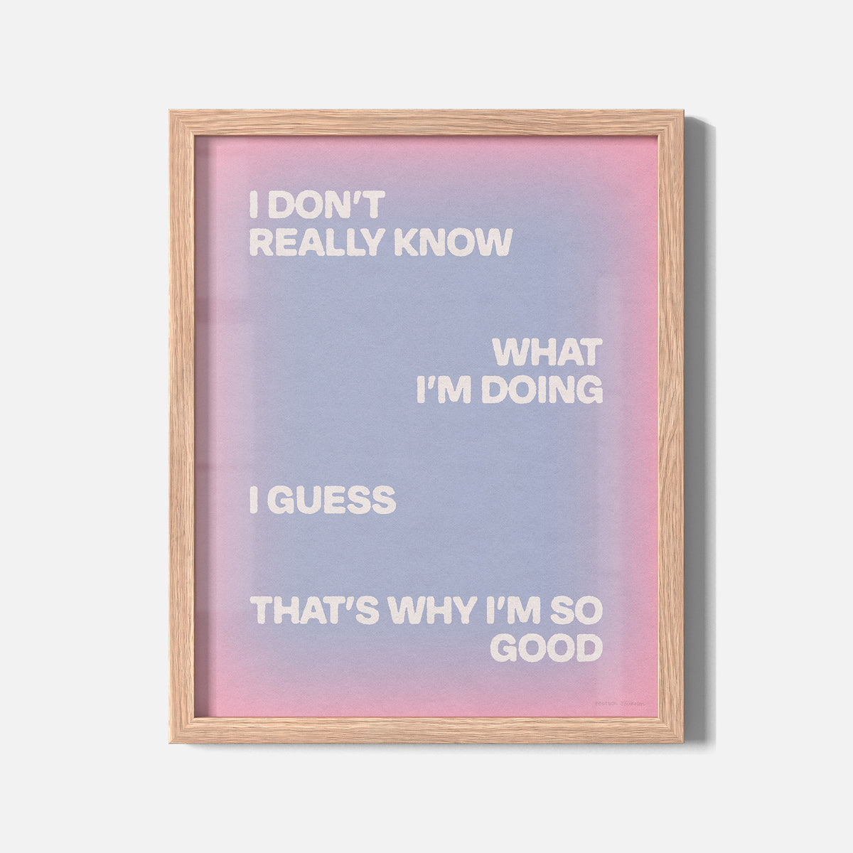 GOOD PRINT