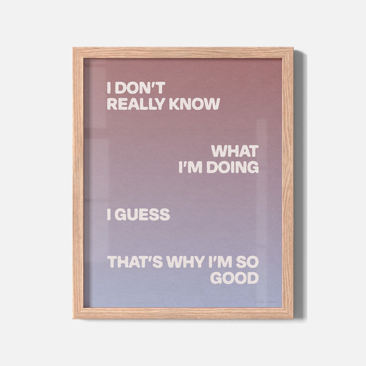 GOOD PRINT