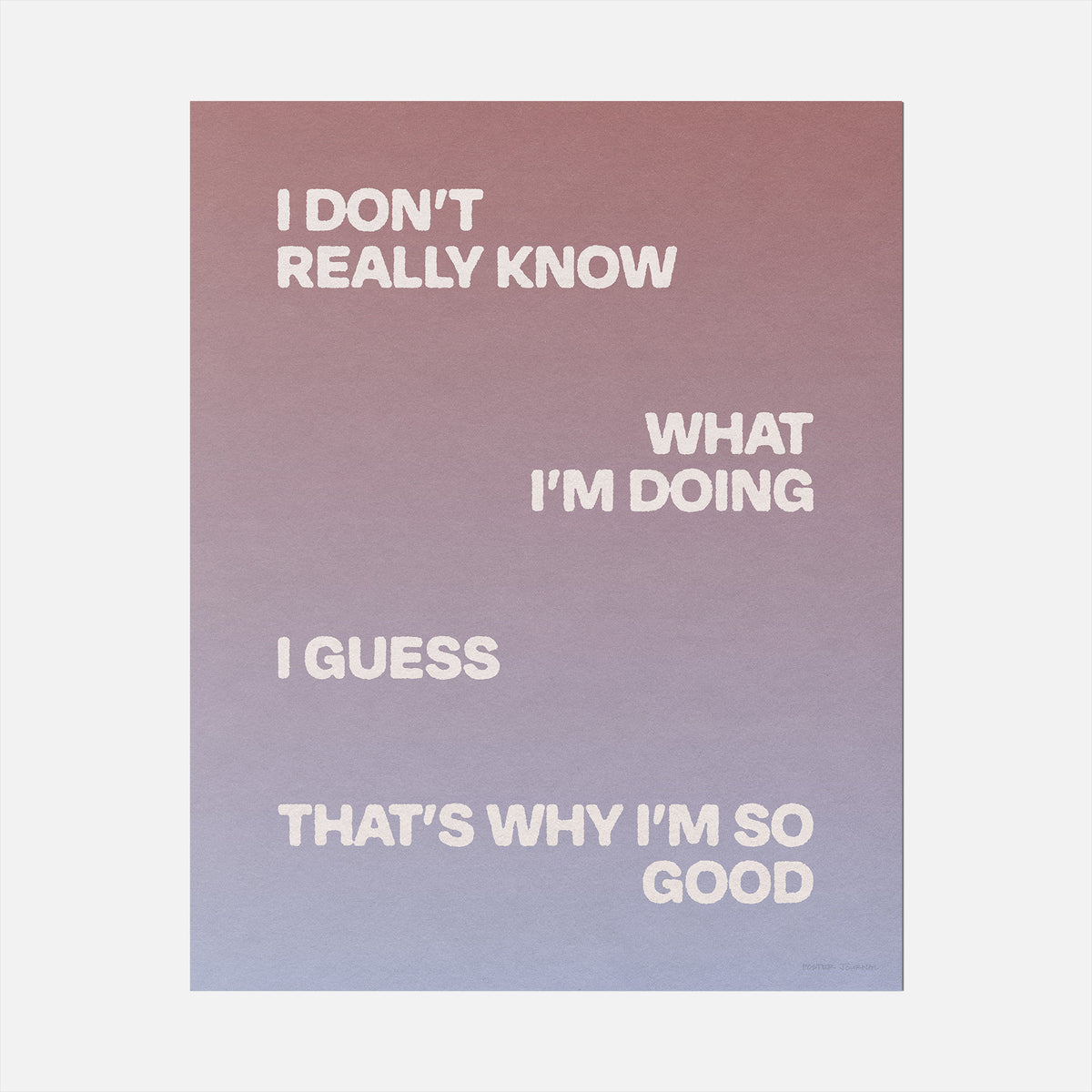 GOOD PRINT