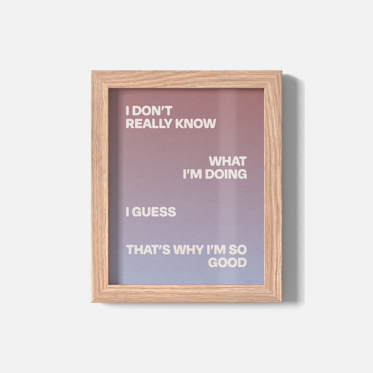 GOOD PRINT