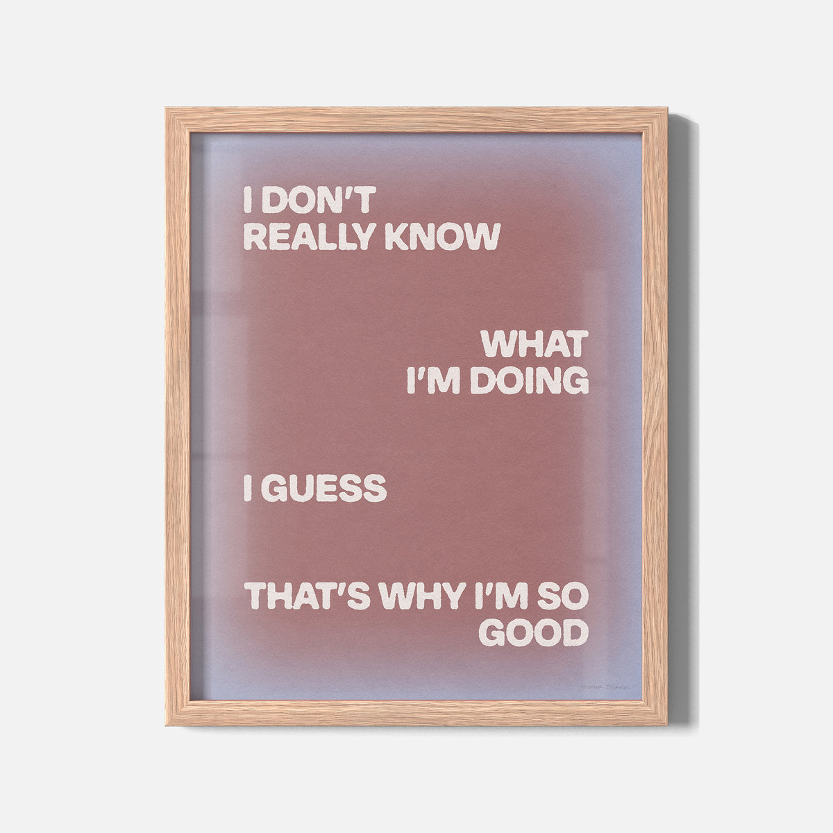 GOOD PRINT