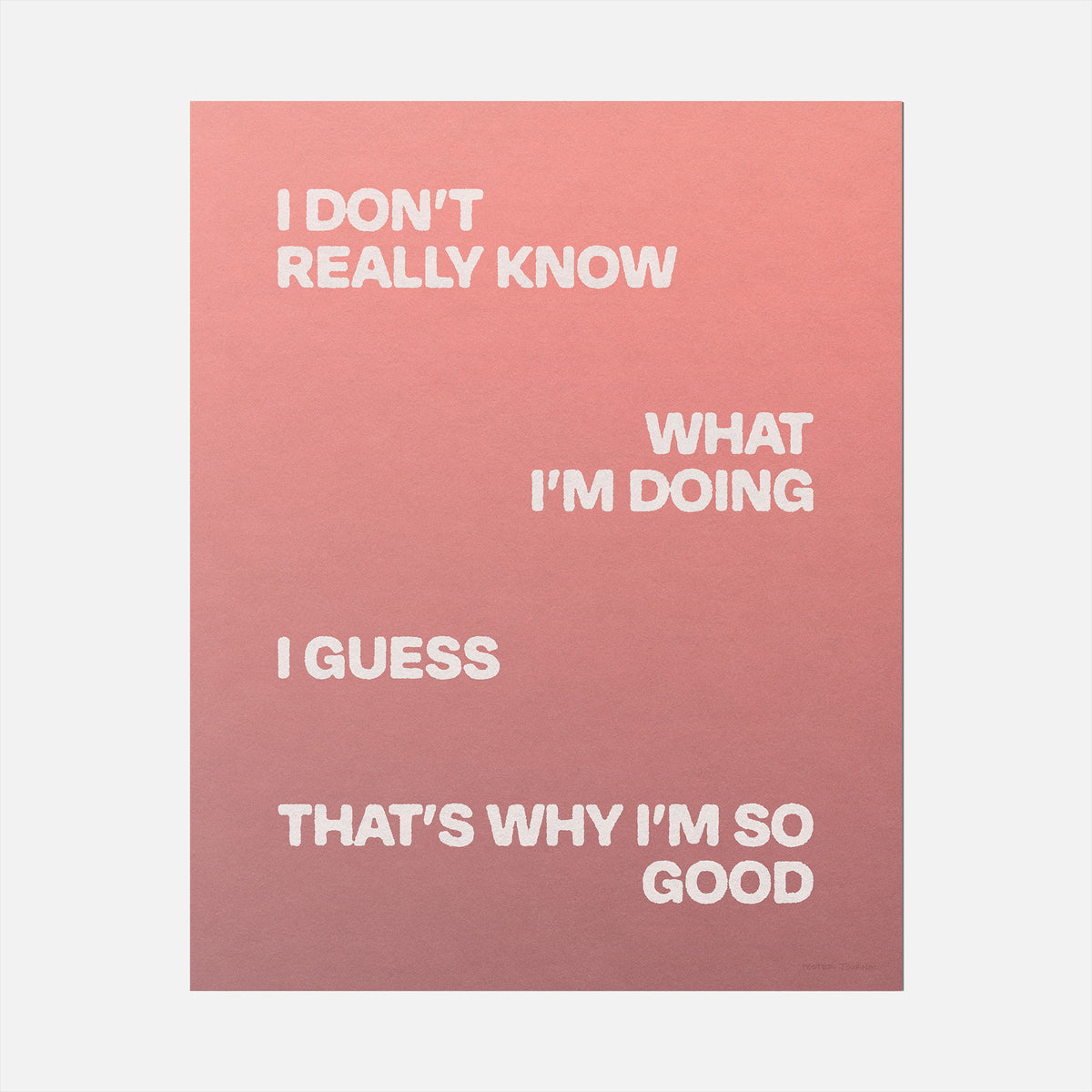 GOOD PRINT
