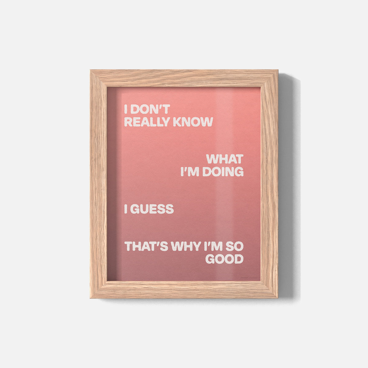 GOOD PRINT
