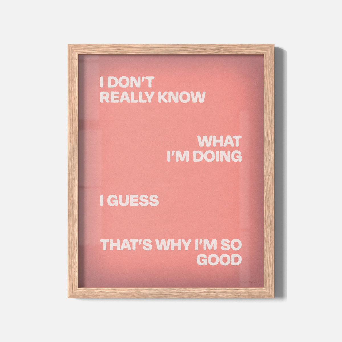 GOOD PRINT