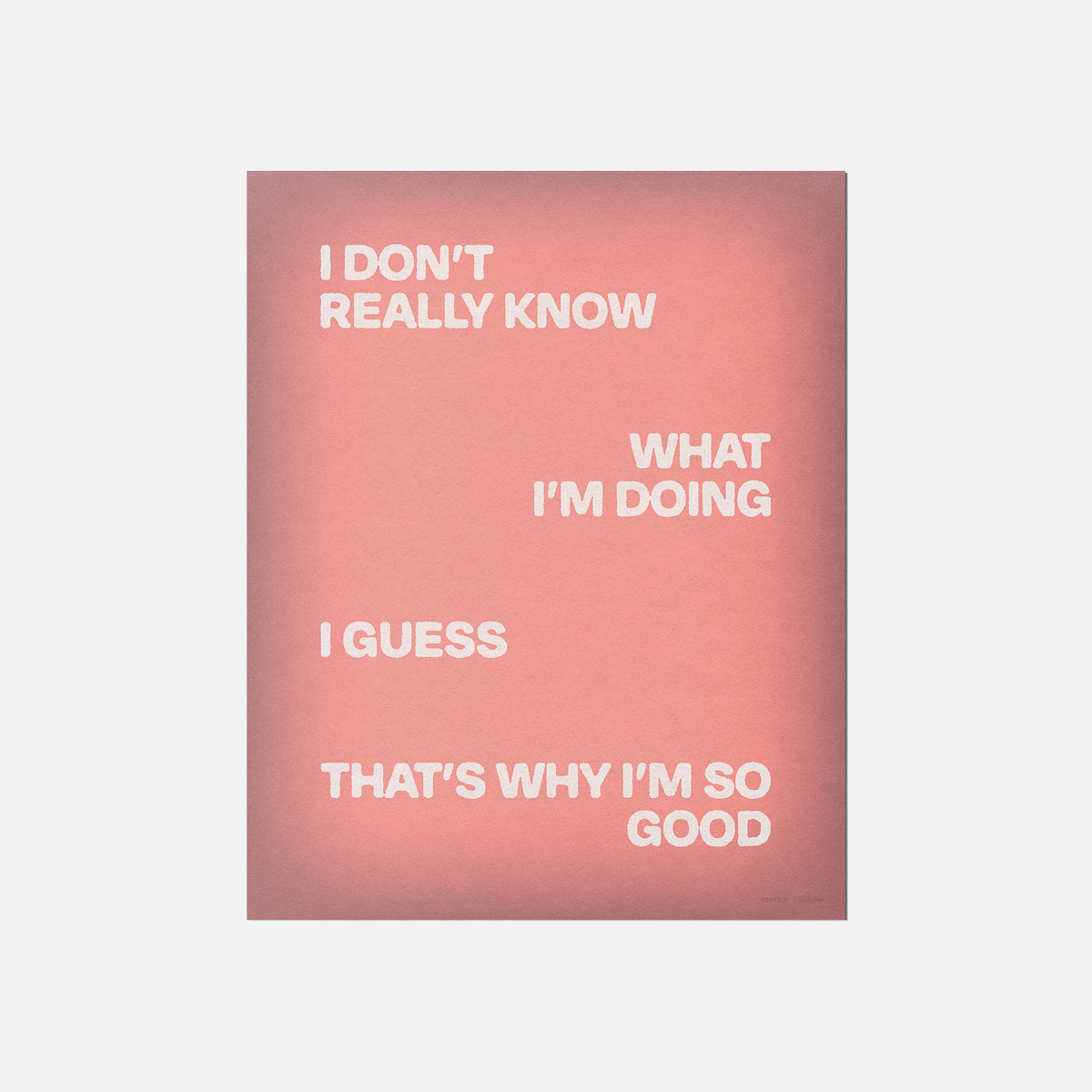 GOOD PRINT