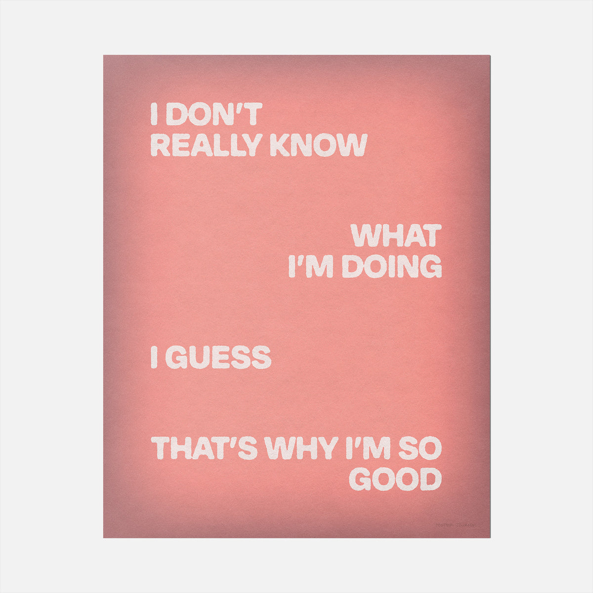 GOOD PRINT