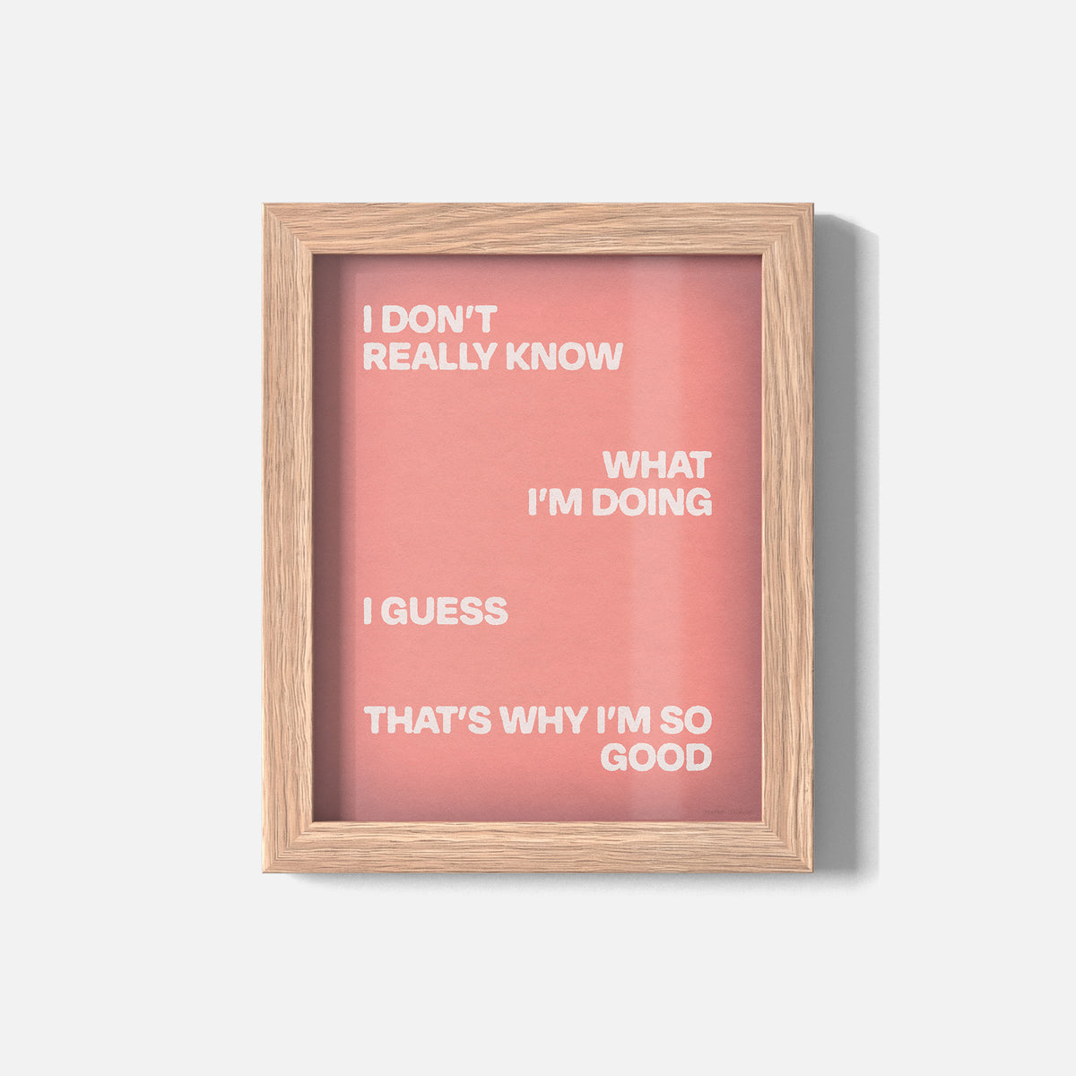 GOOD PRINT
