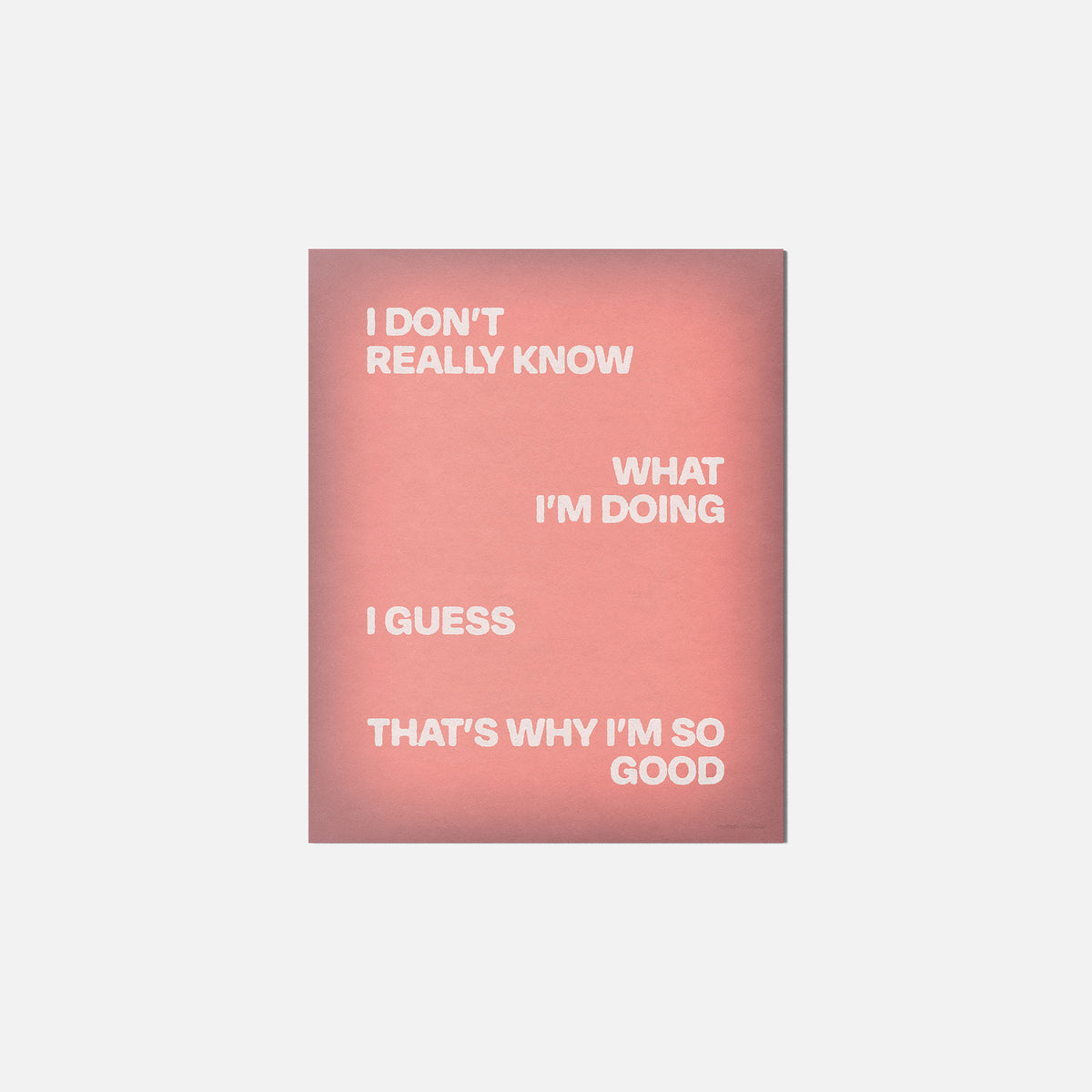GOOD PRINT