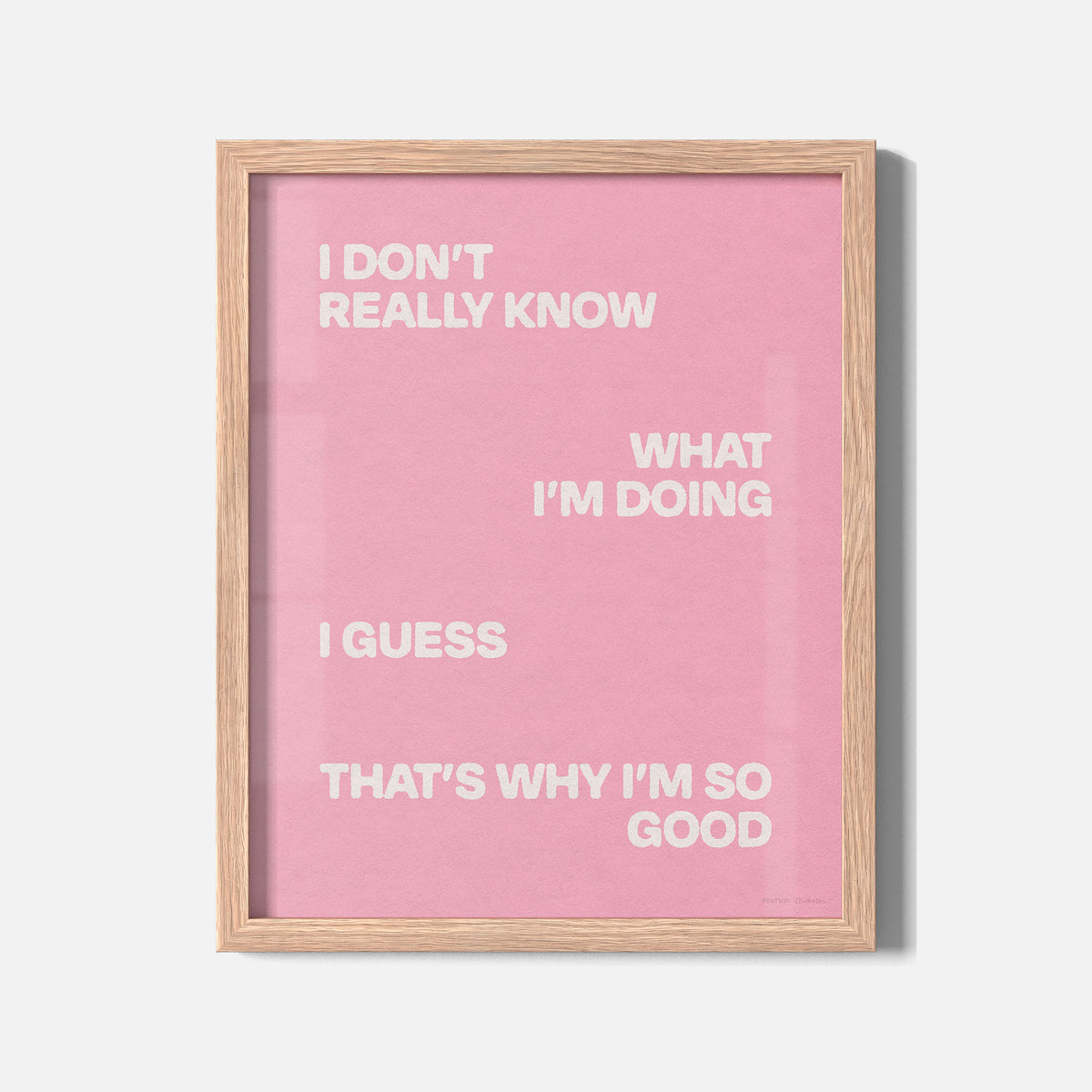 GOOD PRINT