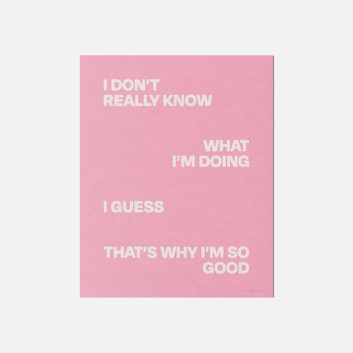 GOOD PRINT