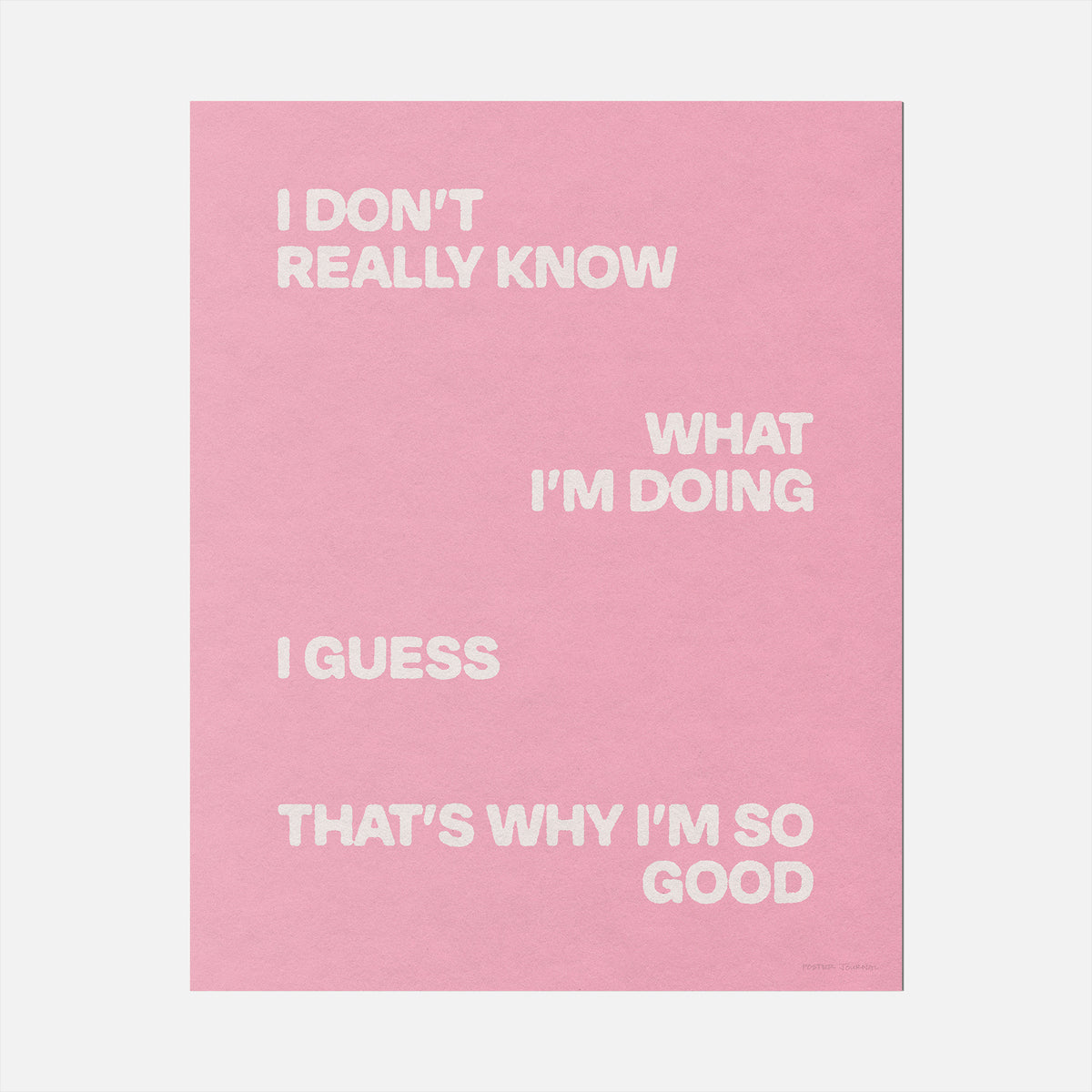 GOOD PRINT