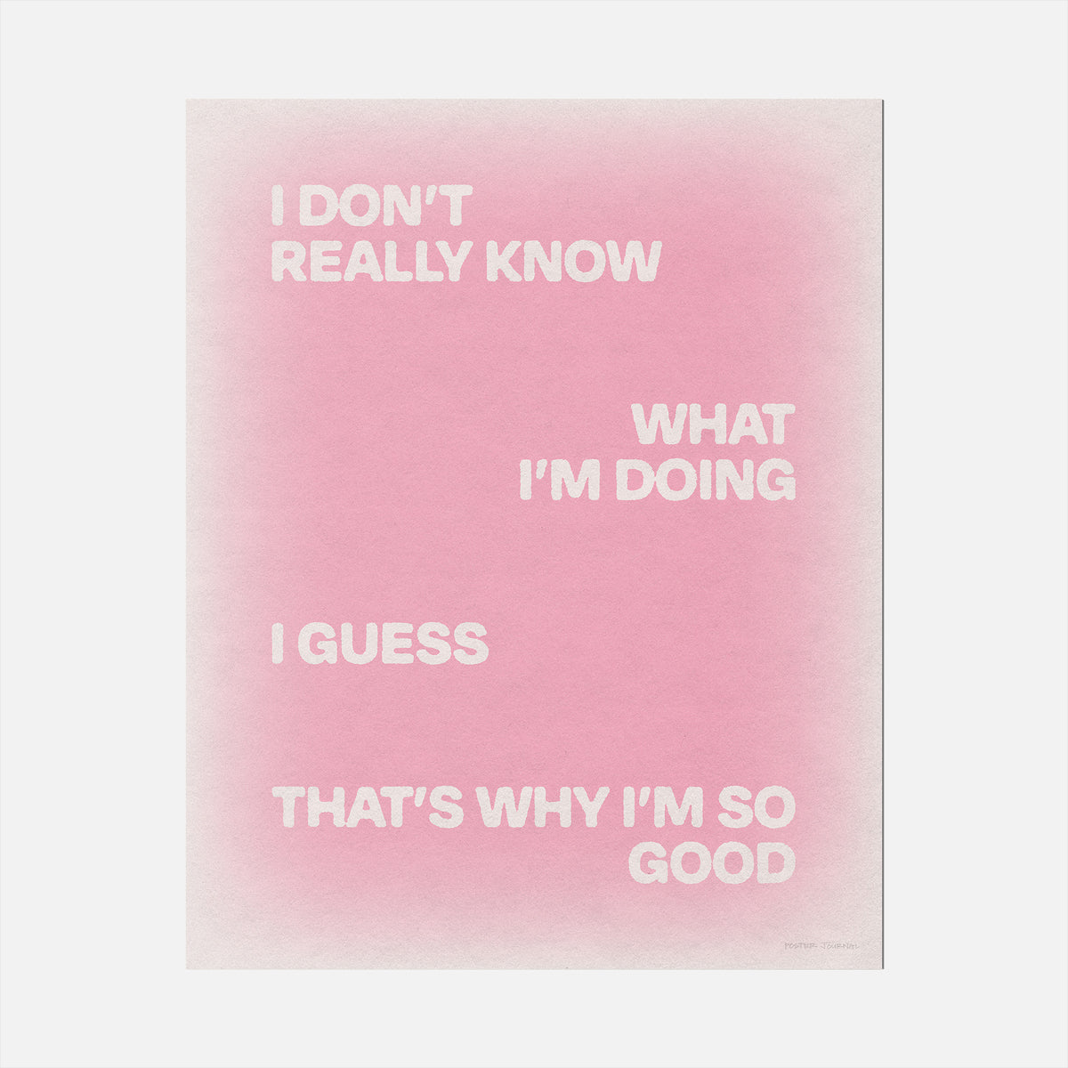 GOOD PRINT