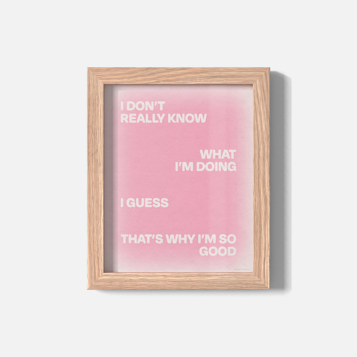 GOOD PRINT
