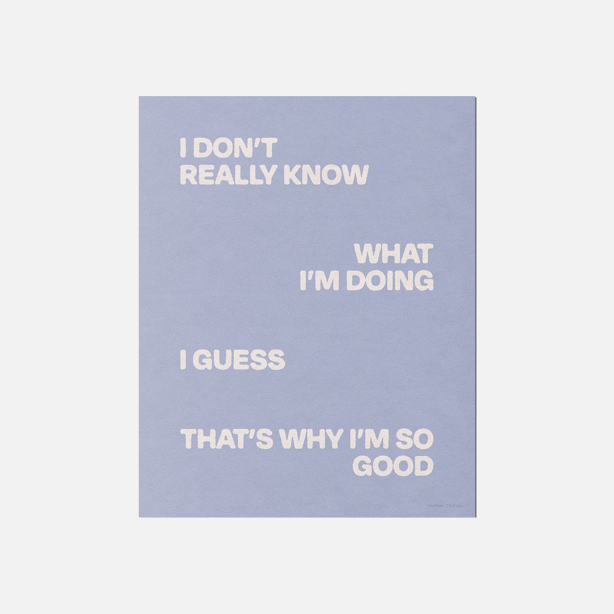 GOOD PRINT