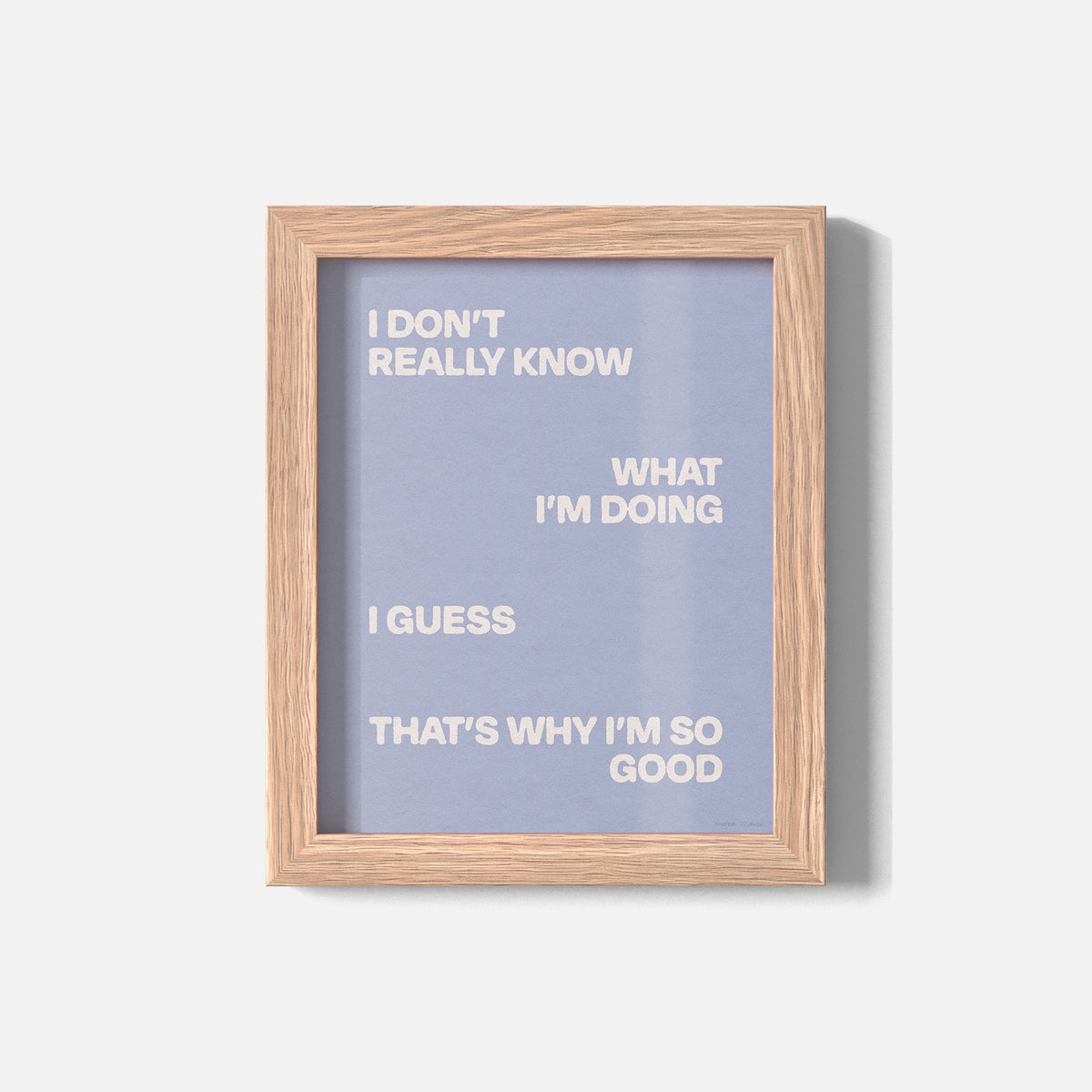 GOOD PRINT