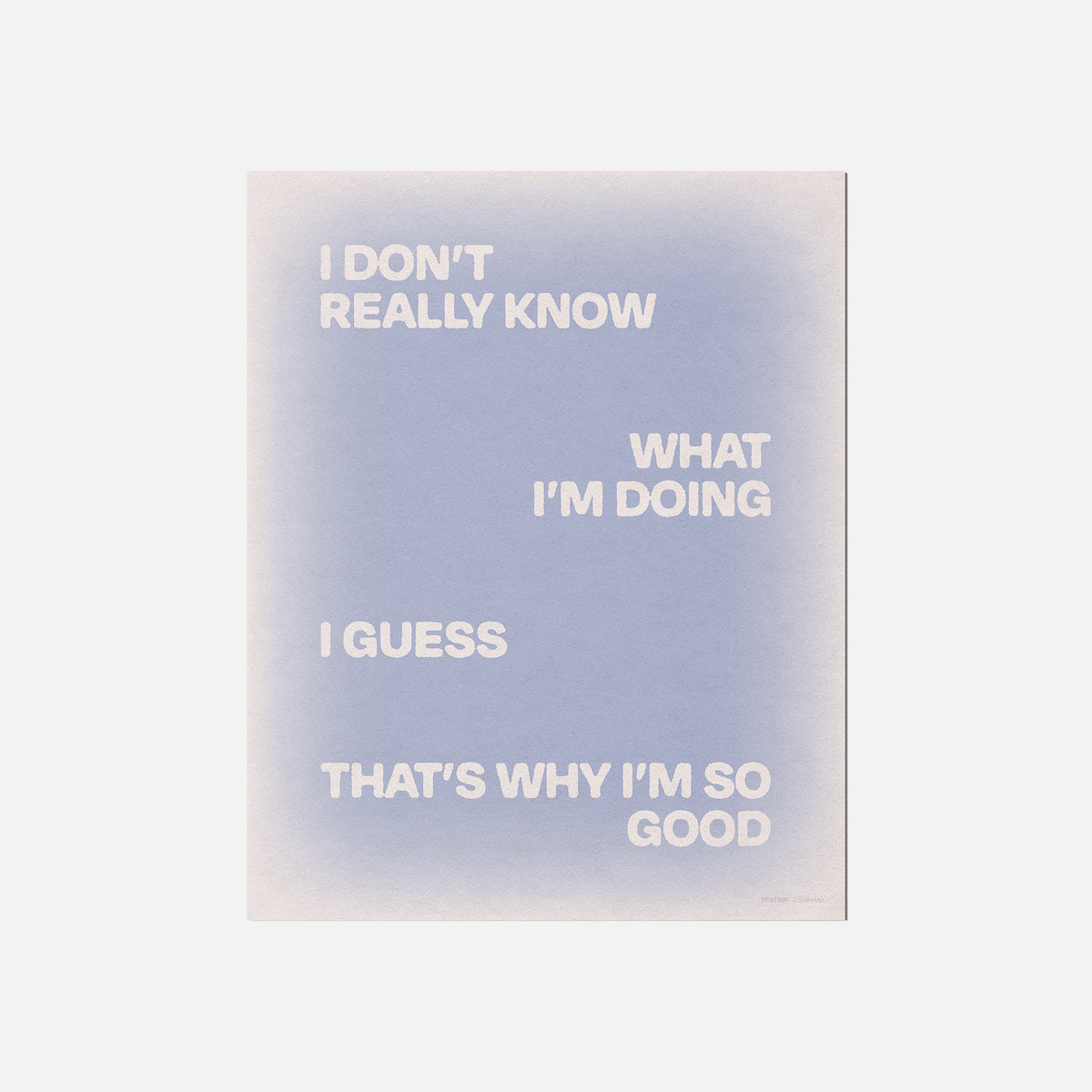 GOOD PRINT