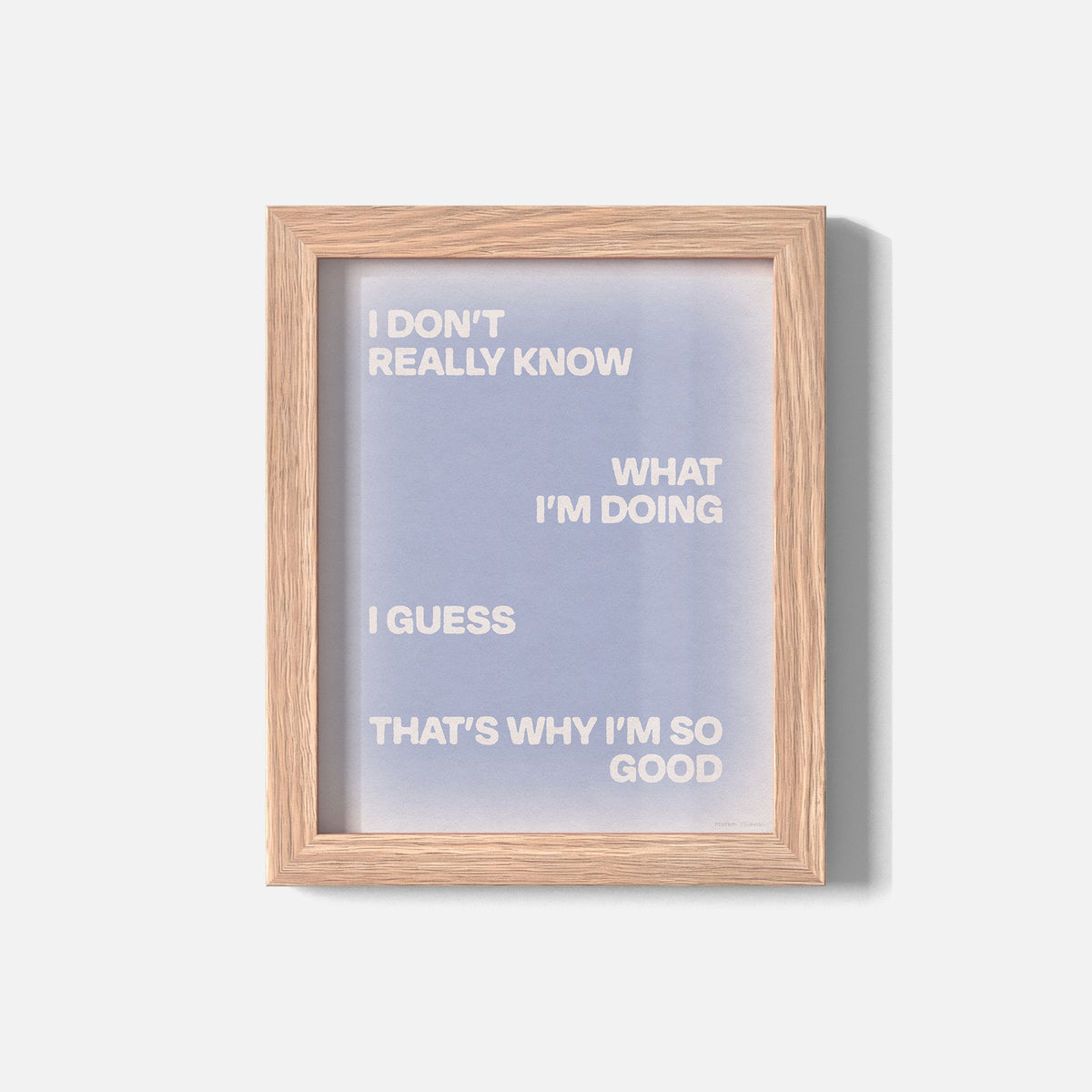 GOOD PRINT