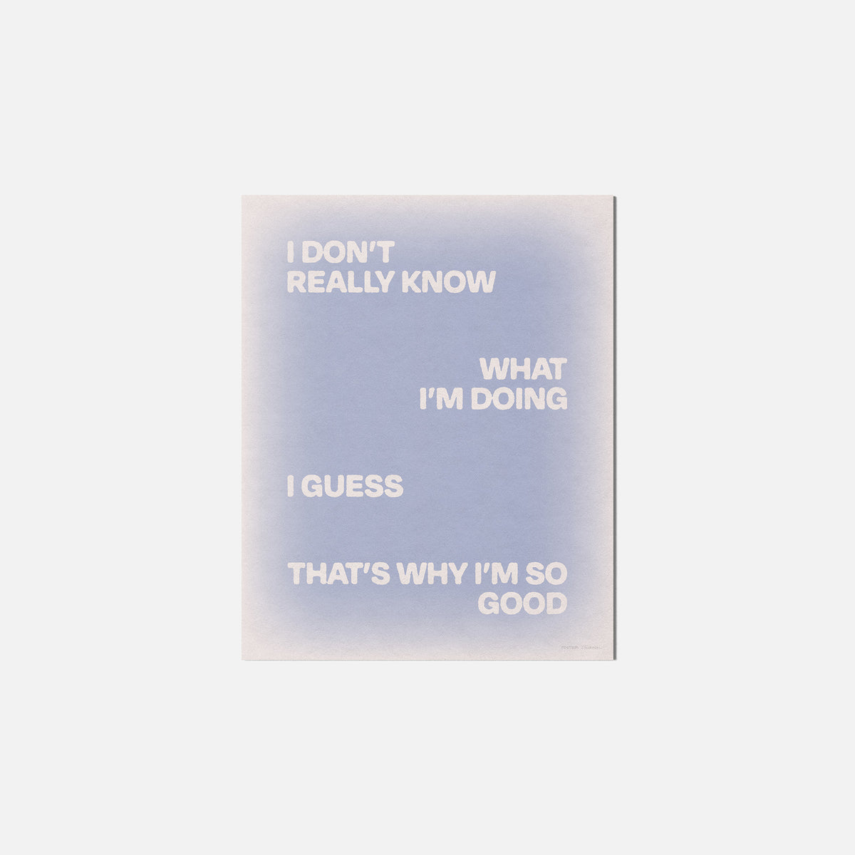 GOOD PRINT