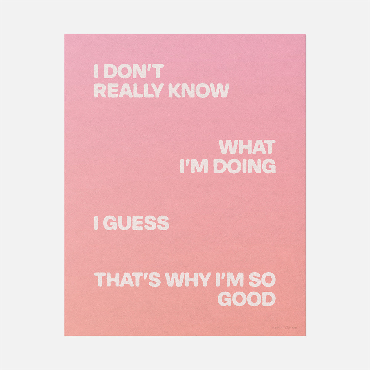 GOOD PRINT